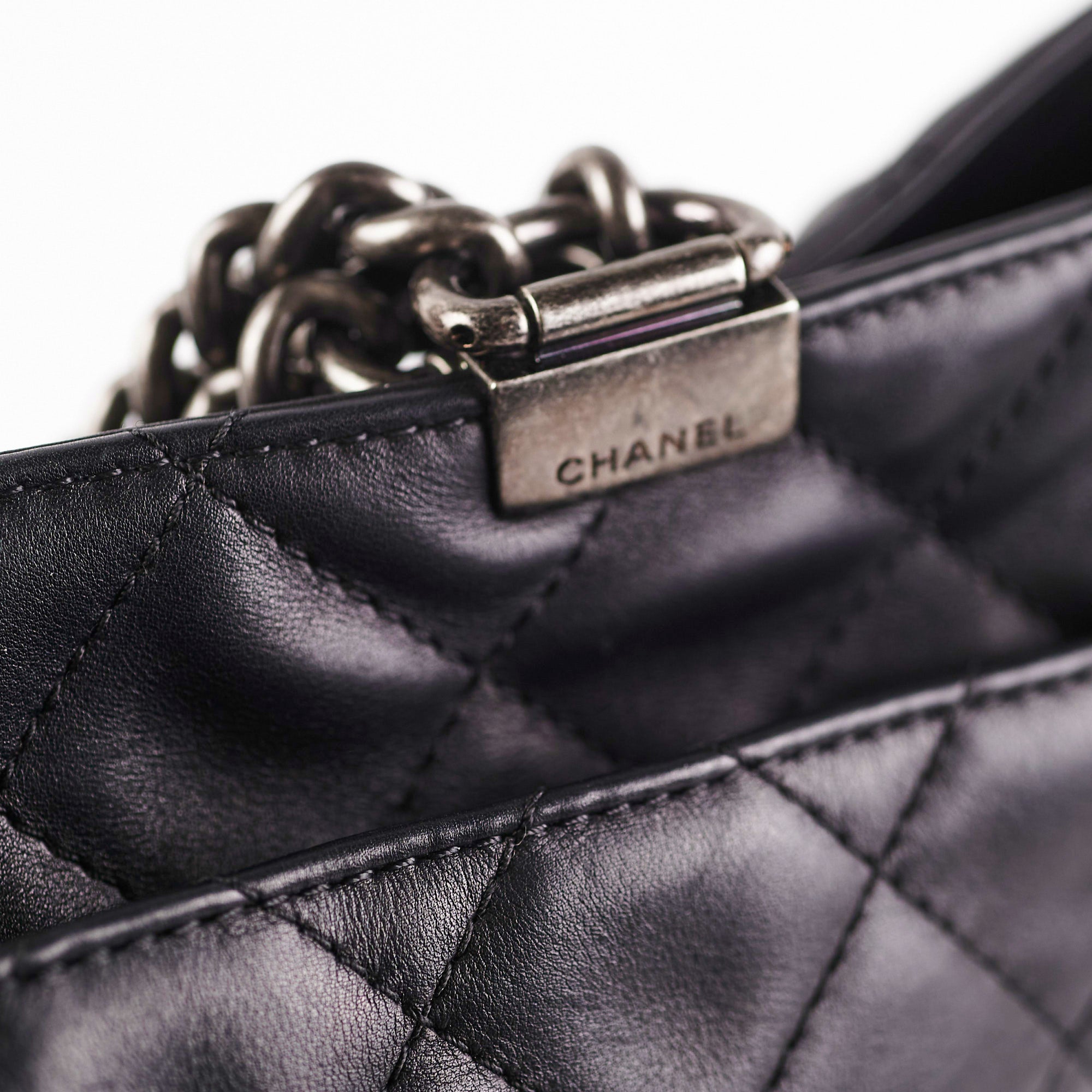 Chanel Boy Tote Bag Black - Luxury Designer Handbag for Women | Perfect for Work, Travel & Everyday Use