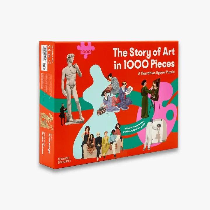 The Story of Art in 1000 Pieces - Premium Art History Book for Collectors & Students | Perfect for Home Libraries, Gift Giving & Academic Study