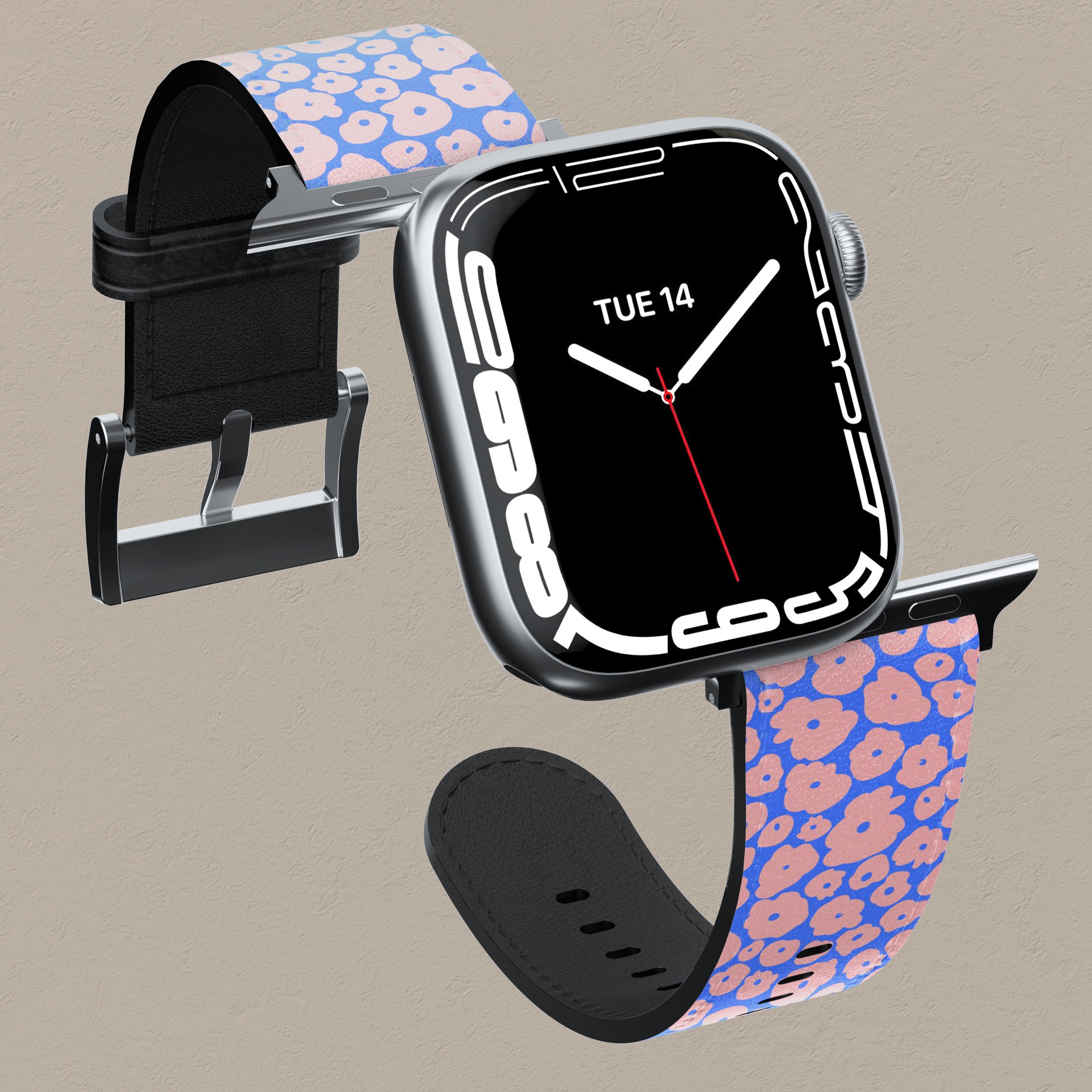 Premium Soft Silicone Puffy Spring Apple Watch Band - Comfortable & Stylish Strap for Workouts, Running & Everyday Wear