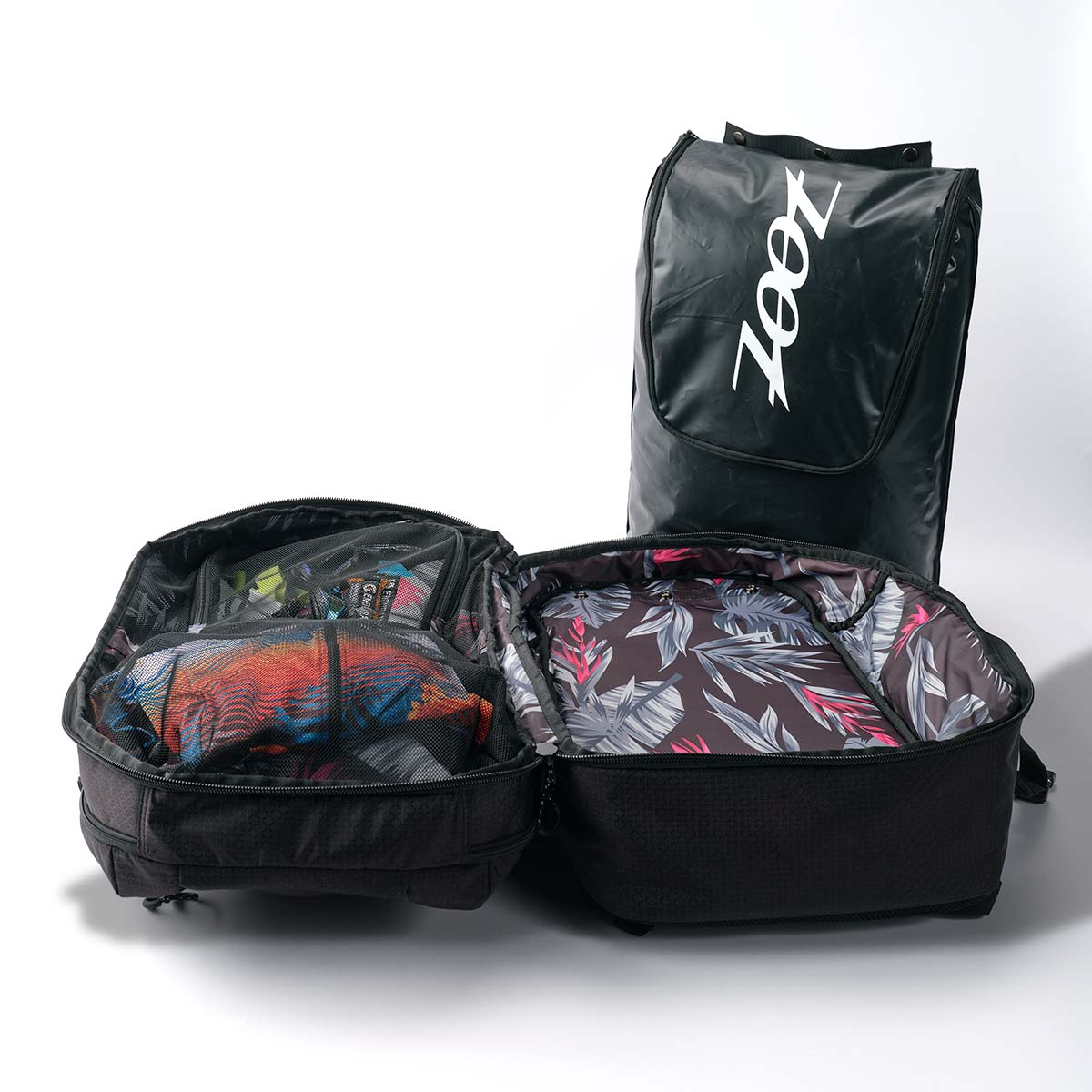 Ultra Tri Bag - Durable Waterproof Travel Backpack for Hiking, Camping & Outdoor Adventures (Black)