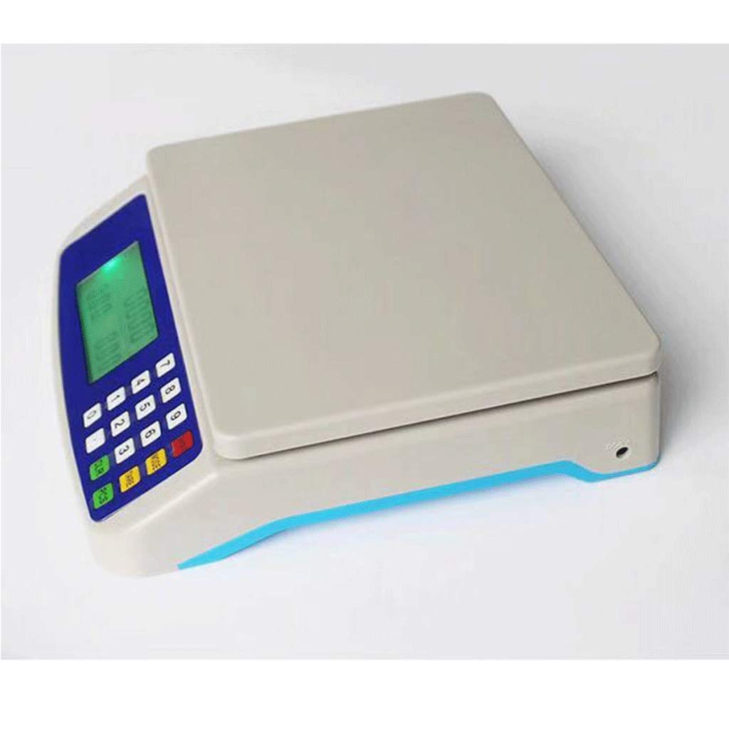 Digital Kitchen Scale with LCD Display - Stainless Steel Multifunctional Food Scale with Tare Function for Precise Weighing of Fruits, Ingredients & Commercial Use | Perfect for Home Cooking, Baking & Grocery Stores