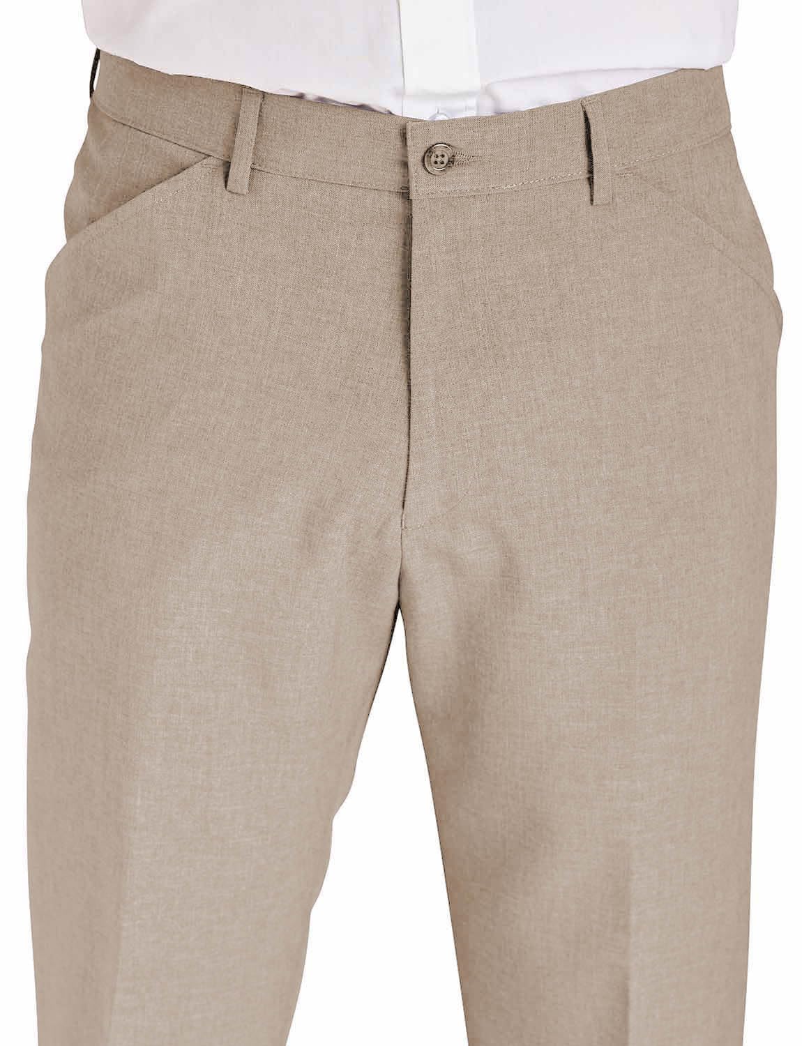 Stylish Men's Frogmouth Pocket Formal Pants - Versatile Office & Business Attire for Professional Look