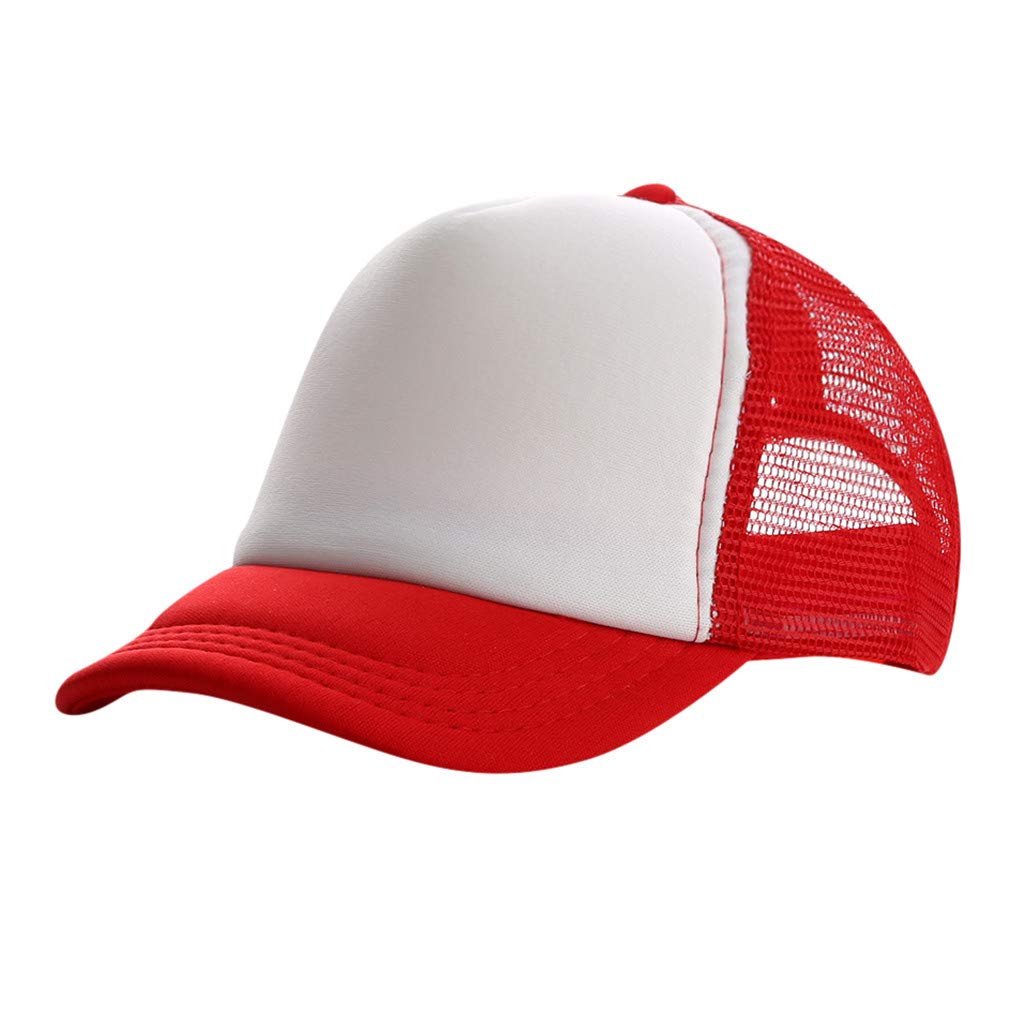 Kids Hats for Boys & Girls - Solid Color Baseball Caps for Children & Teenagers - Perfect for Summer Outdoor Activities, Sports, and Sun Protection