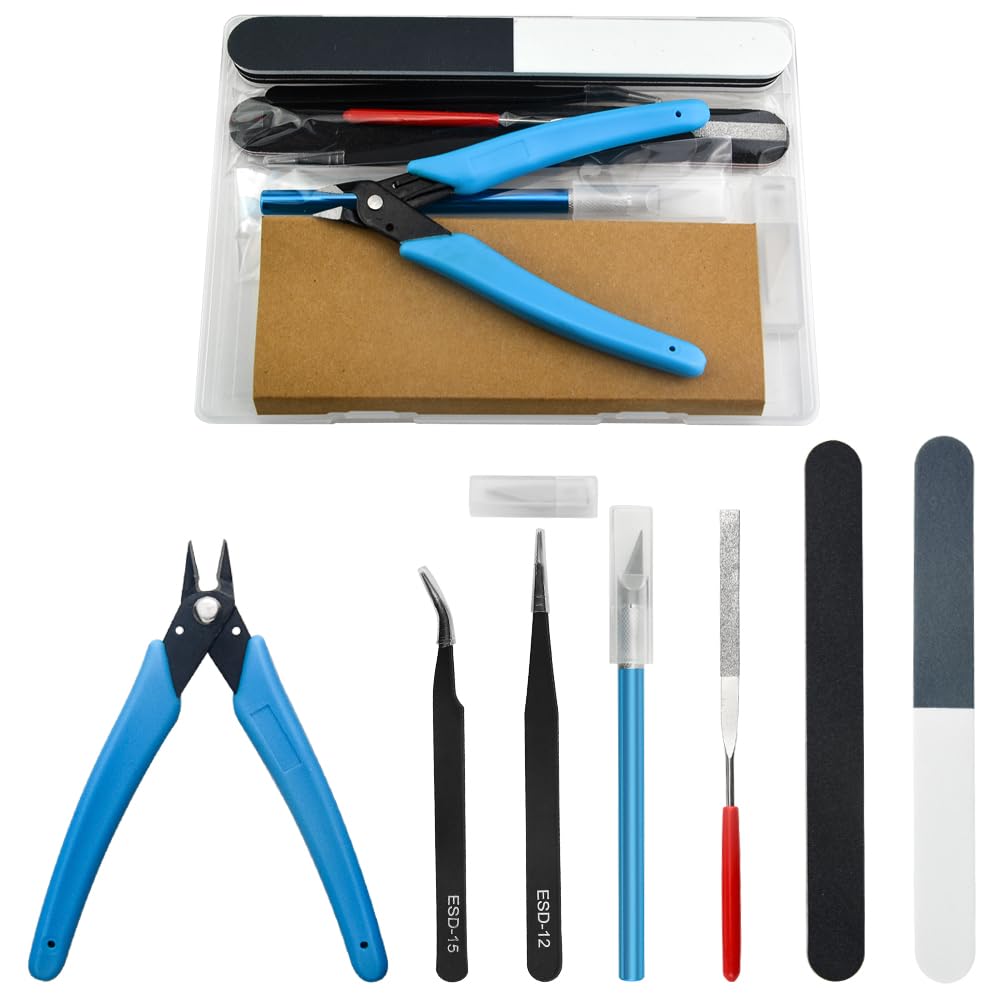 8-Piece Professional Modeler Tool Kit for Gundam & Car Models - Building & Repairing DIY Hobby