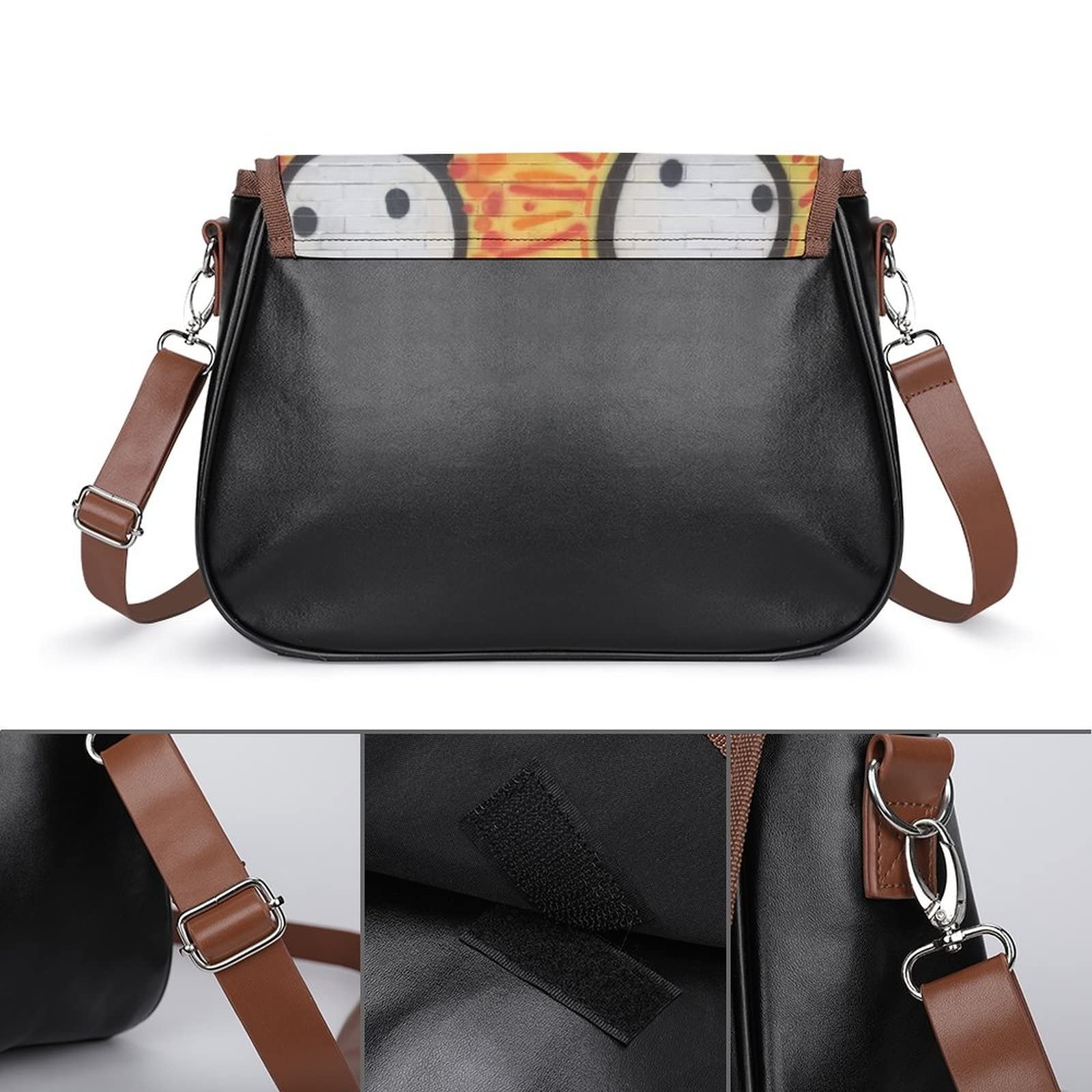 Stylish Medium Crossbody Bags for Women - Printed Shoulder Messenger Purse & Designer Satchels - Perfect for Work, Travel & Daily Use