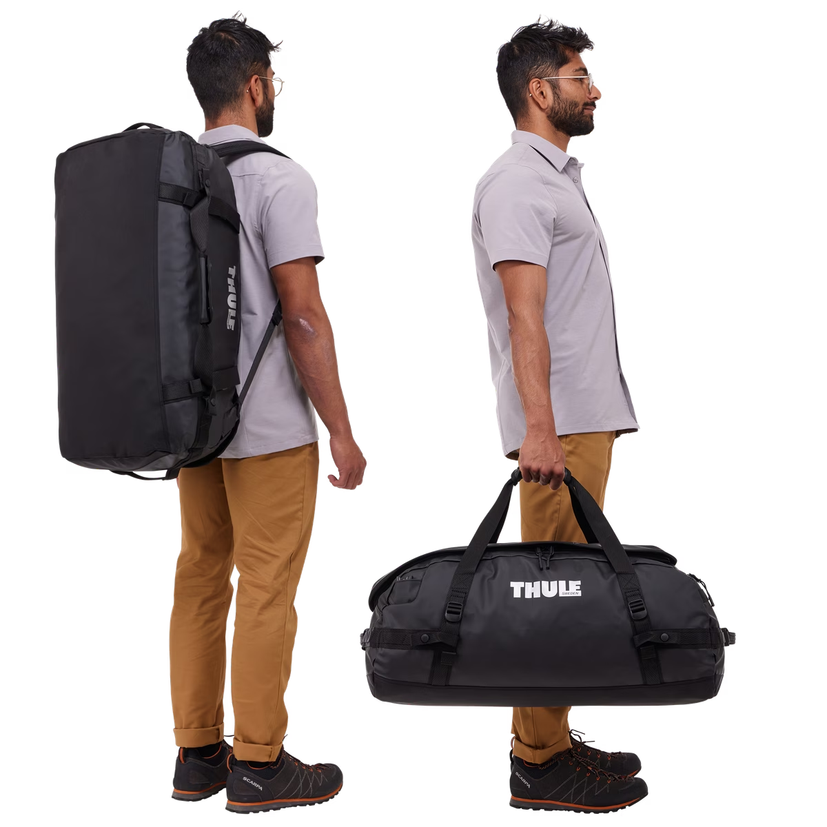 Chasm 70L Duffle Bag - Large Waterproof Travel Duffel for Camping, Hiking & Outdoor Adventures | Perfect for Gym, Sports Gear & Weekend Getaways