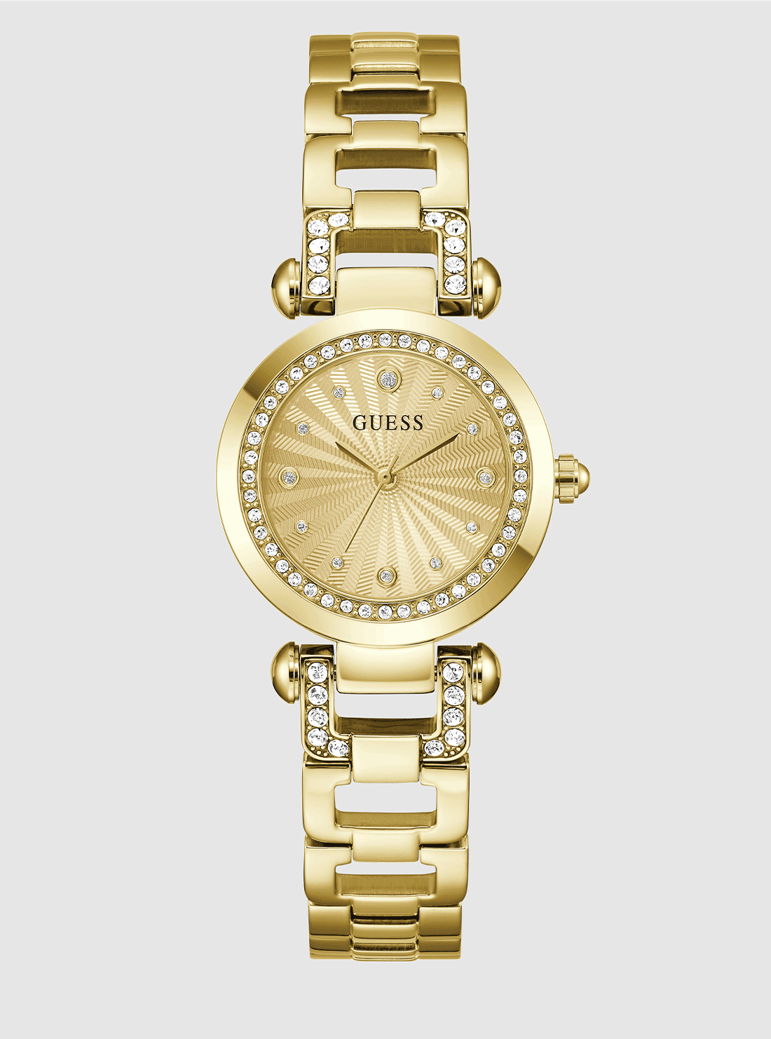 Elegant Gold Ginger Crystal Watch for Women - Luxury Fashion Timepiece for Parties, Weddings & Everyday Wear