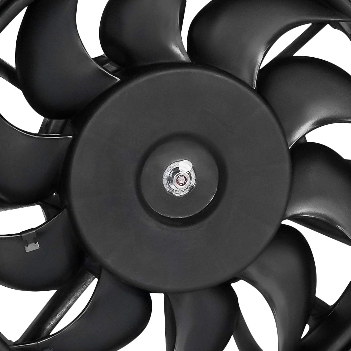 Auto Dynasty AU3115108 OE Style Radiator Cooling Fan Assembly for Audi A4 Quattro 3.0L 3.2L (2002-2009) - Black | Direct Fit Replacement | Perfect for Engine Overheating Prevention & Summer Driving