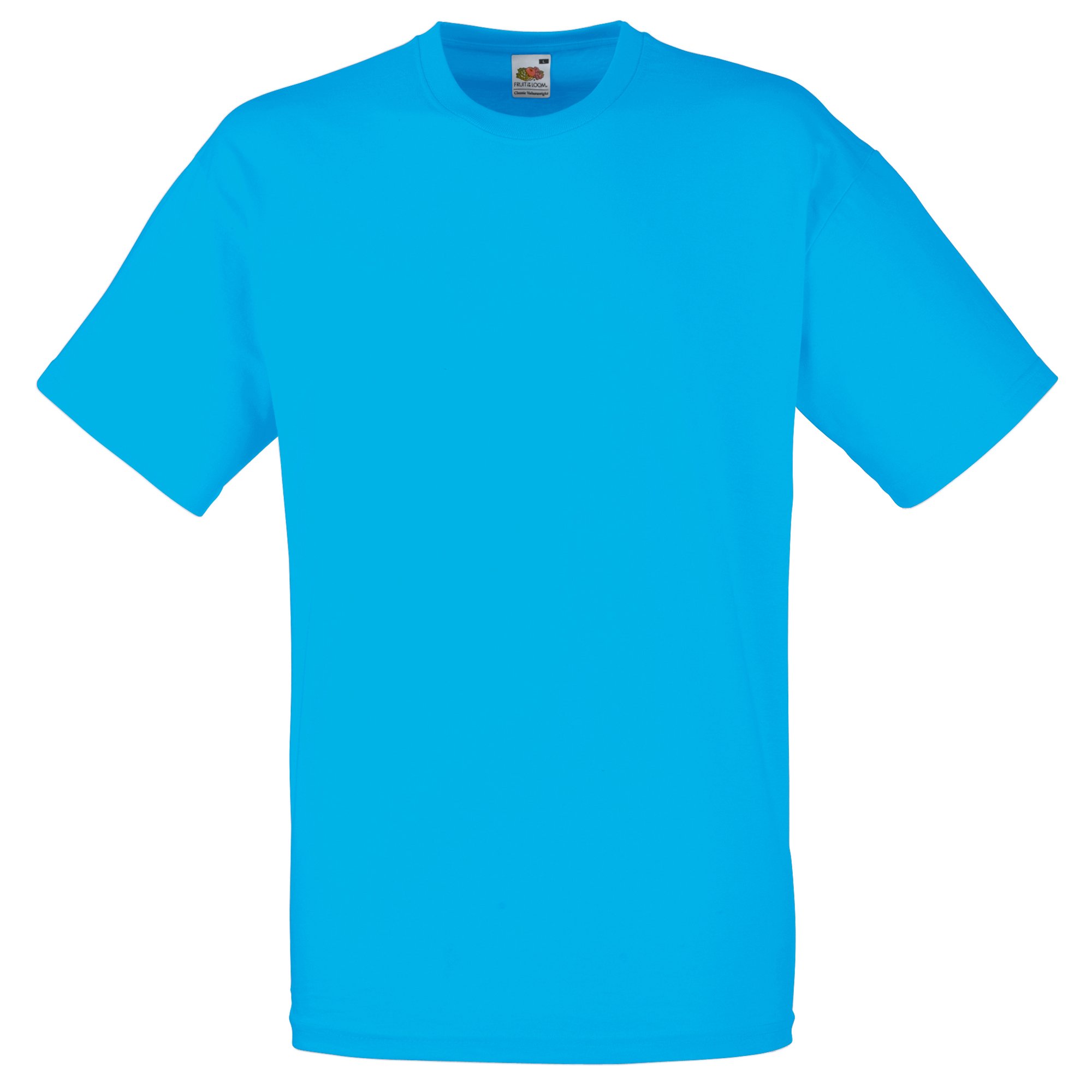 Fruit Of The Loom Men's Valueweight Short Sleeve T-Shirt - Bottle Green | Comfortable Cotton Tee for Casual Wear, Gym & Everyday Outfits