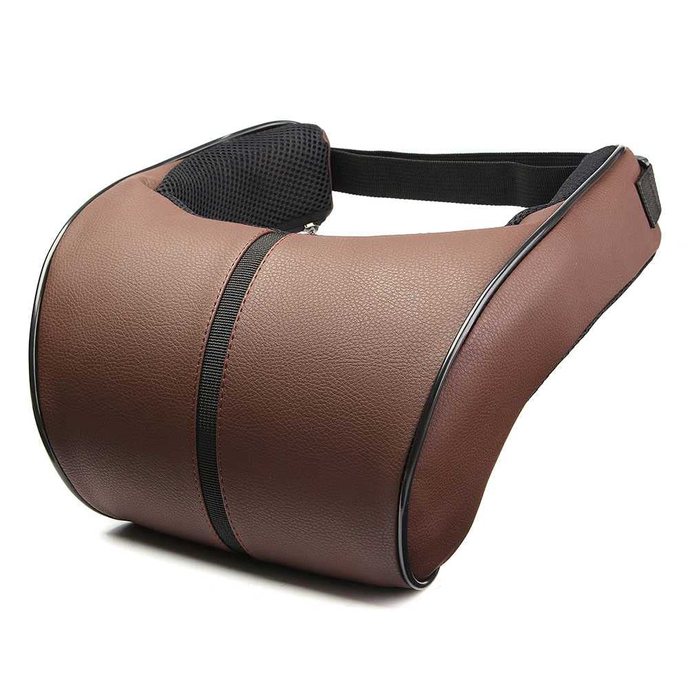 FLJKCT Memory Foam Car Headrest Neck Pillow - Ergonomic Support for Travel, Office & Home Use - Comfortable Seat Cushion for Long Drives & Napping