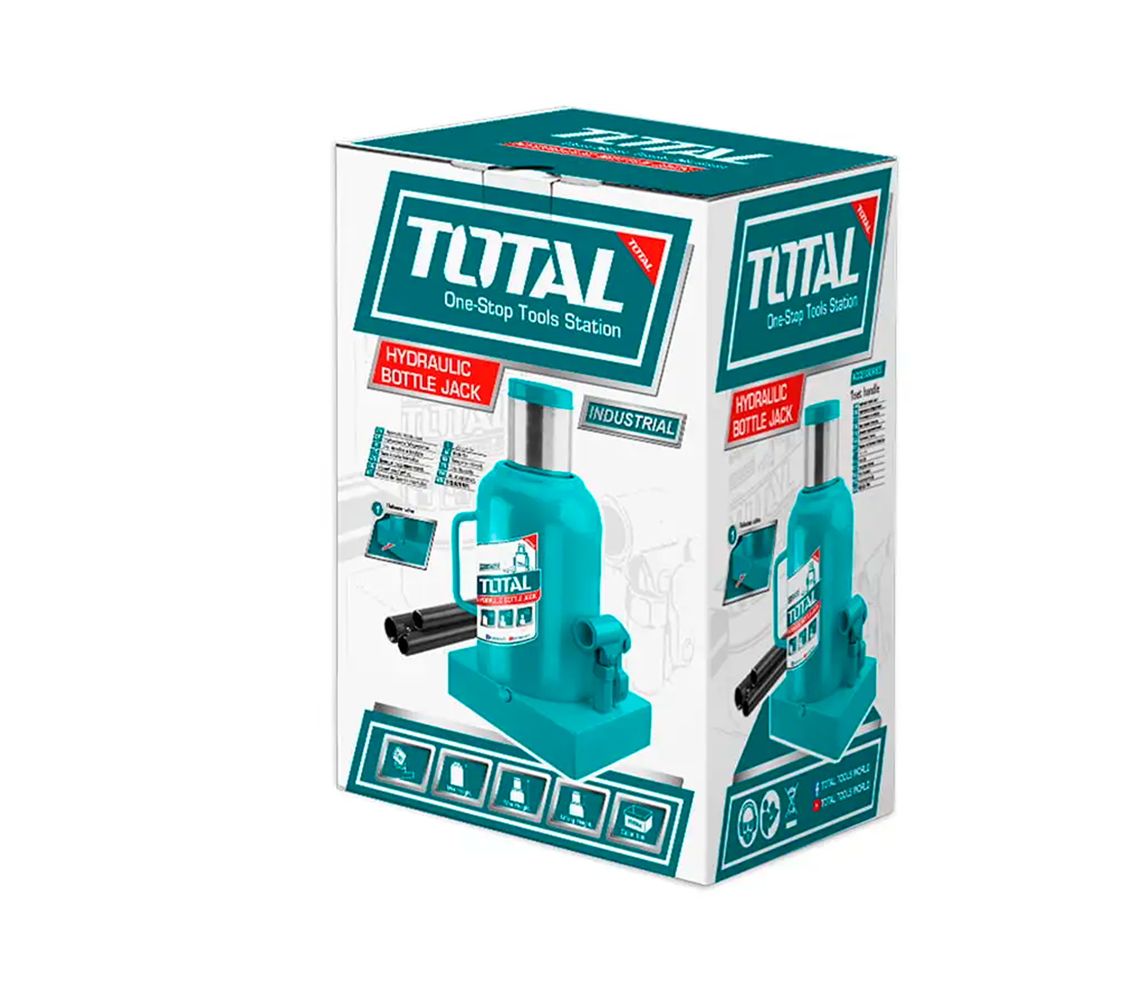 30 Ton Heavy Duty Bottle Jack for Cars, Trucks & SUVs - Ideal for Lifting, Repair & Maintenance in Garages & Workshops