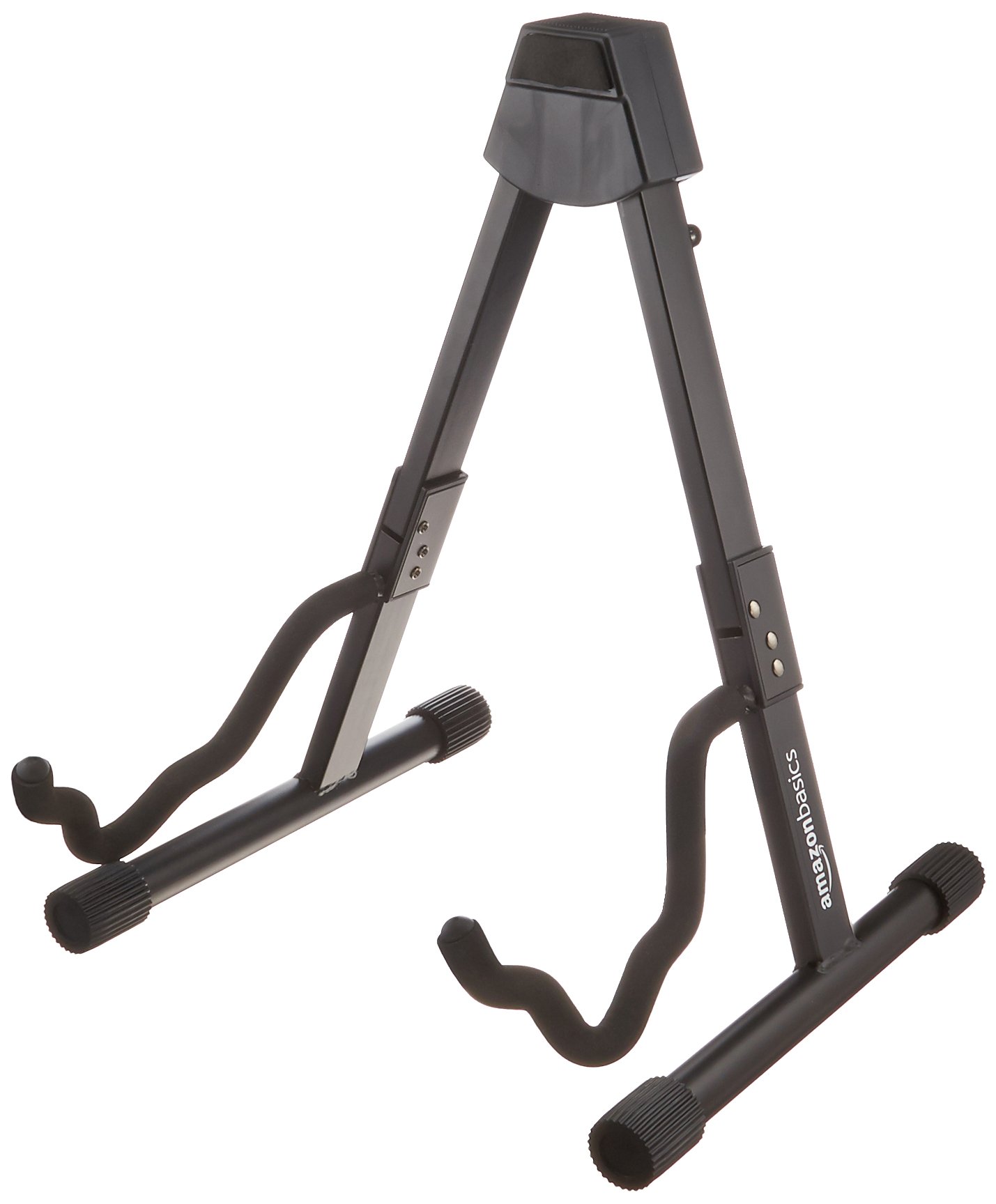 Gator GWE-CLASSIC Hard-Shell Wood Case for Classical Guitars with Amazon Basics Guitar Stand - Durable Protection for Travel & Home Storage | Perfect for Musicians, Performances & Guitar Safekeeping