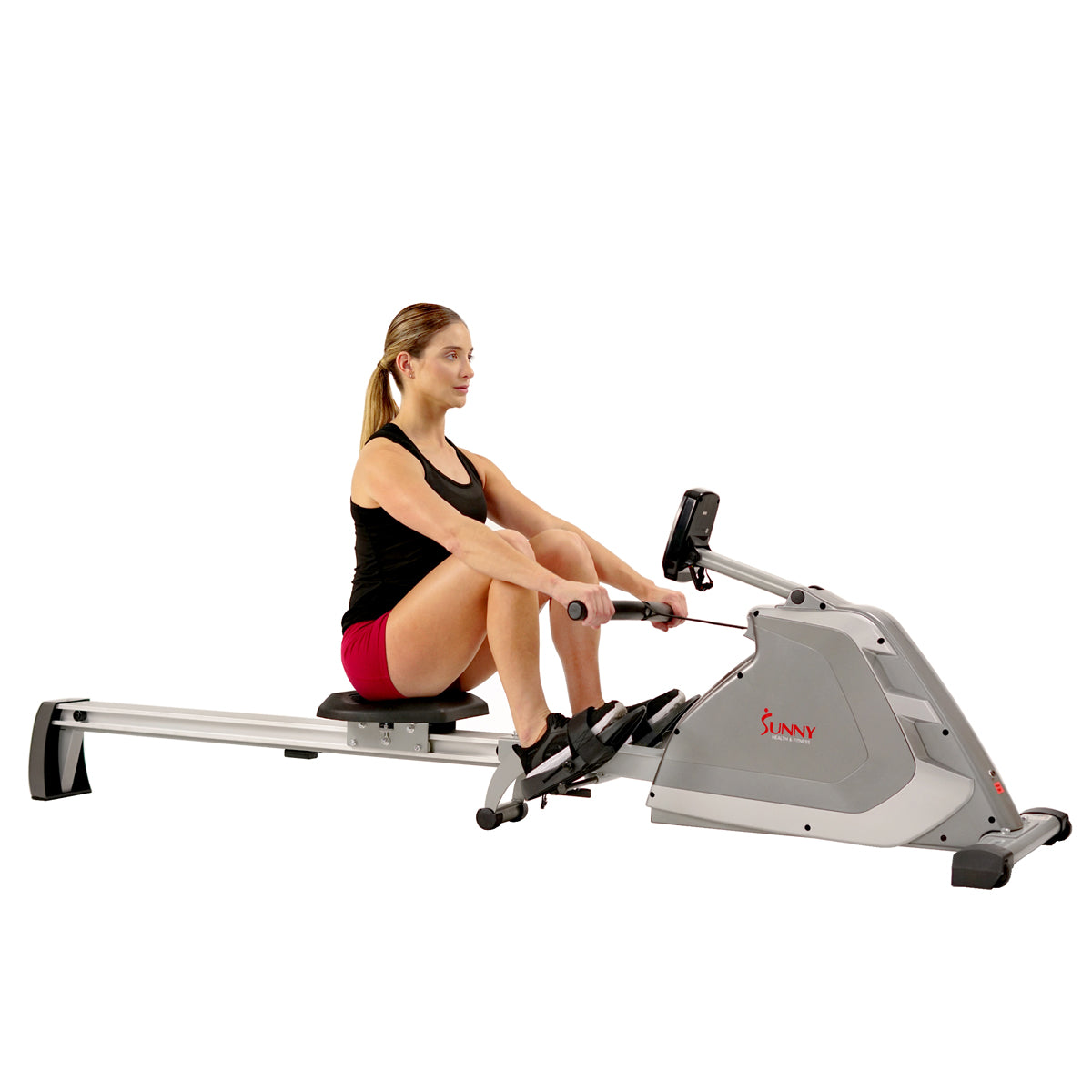 Best Programmable Magnetic Rowing Machine for Home Gym - Adjustable Resistance up to 300lbs - Perfect for Cardio Workouts & Full-Body Training