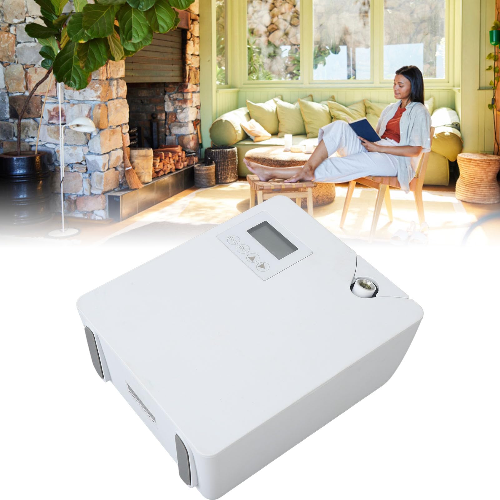 Premium Large Coverage Fragrance Diffuser Machine - Essential Oil Humidifier with Low Noise & Atomization Technology, ABS Material Air Freshener for Home, Office, Spa (US Plug) - Perfect for Aromatherapy, Relaxation & Air Purification