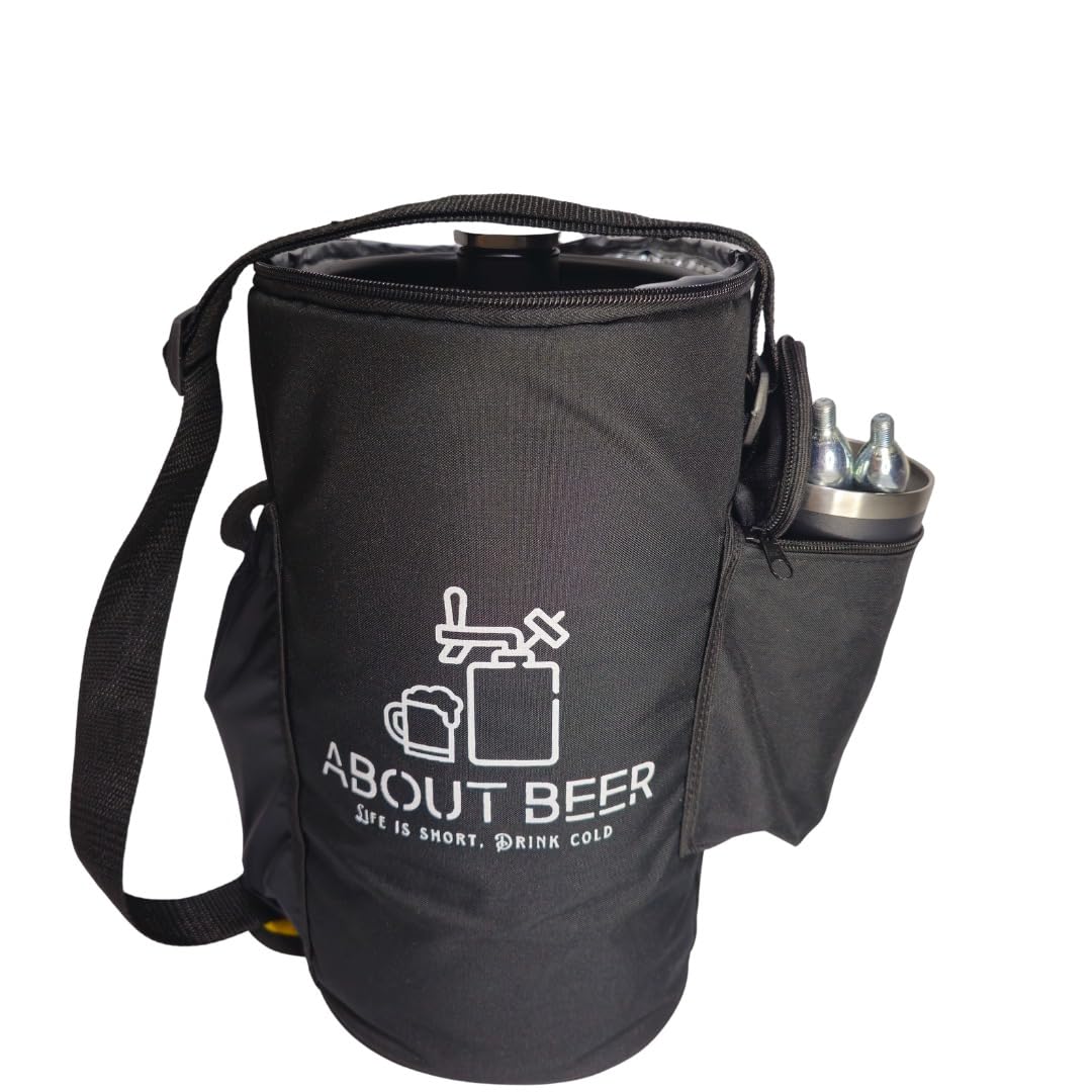 5L Vacuum Beer Keg Transport Bag for Home & Outdoor Use