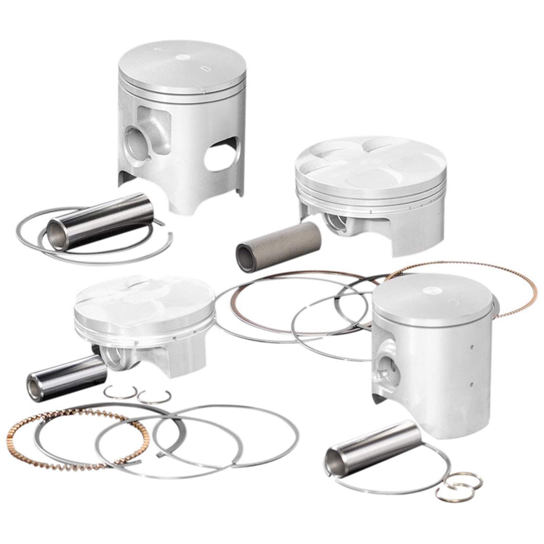 Husaberg FE450 Piston Kit (A) - Standard Bore 94.94mm, 11.8:1 Compression Ratio | Replacement Engine Parts for 2013 FE450 | Off-Road & Motorcycle Performance Upgrade