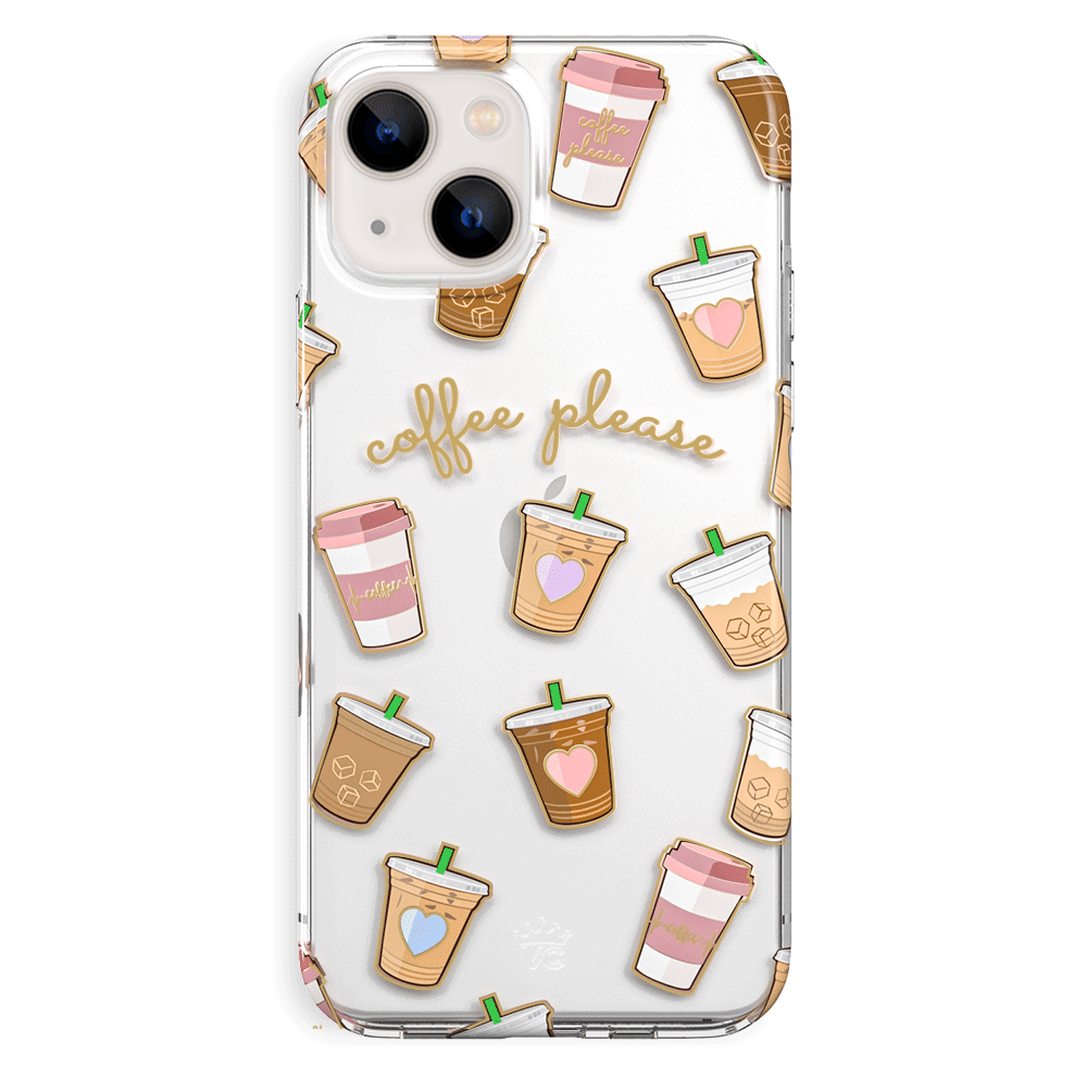Premium Coffee First iPhone Case - Stylish & Durable Phone Cover for iPhone [Models] - Perfect for Coffee Lovers, Office Use & Daily Protection