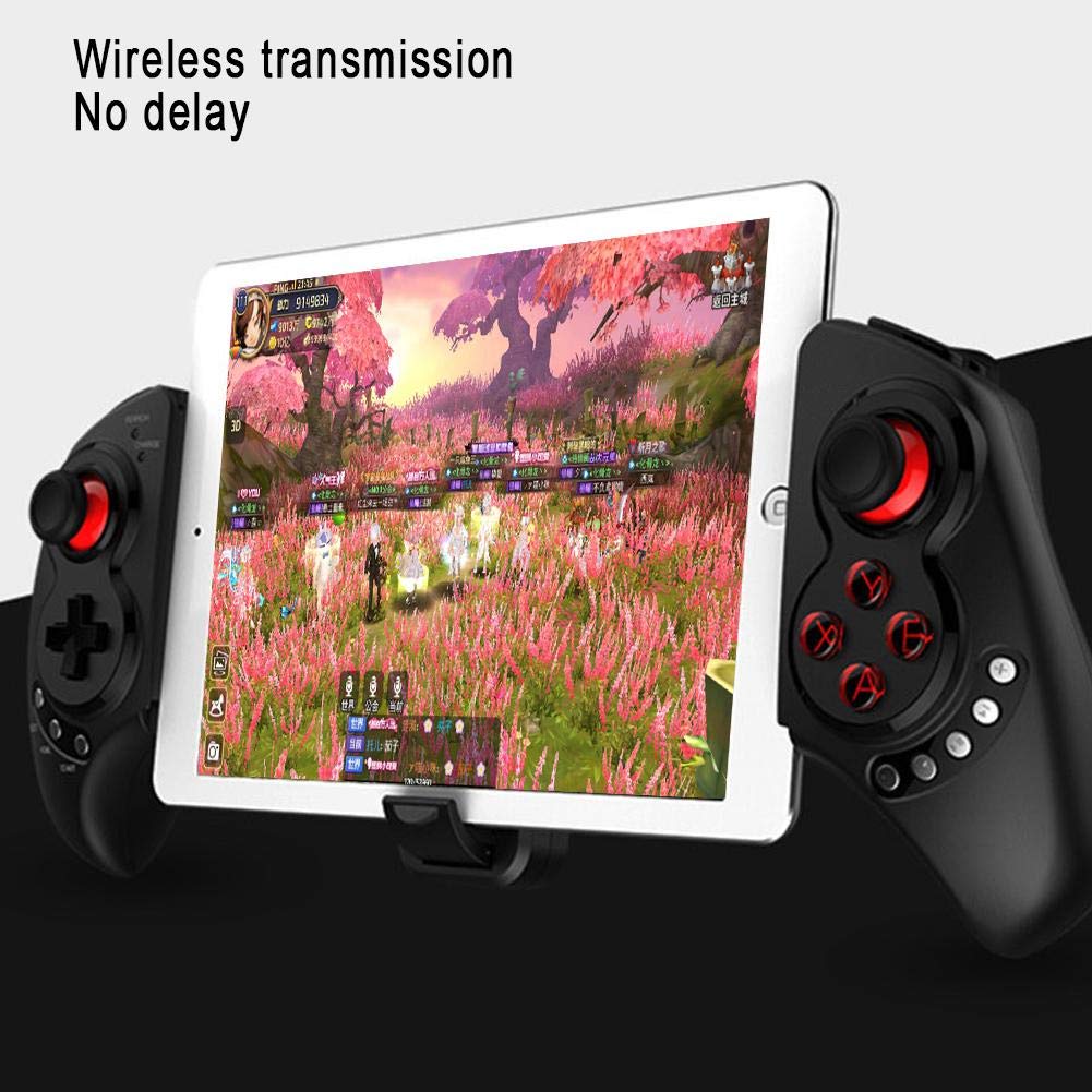 Wireless Bluetooth Game Controller - Telescopic Mobile Phone Gamepad Joystick for Android/iOS, Compatible with Smartphone/Tablet/PC - Perfect for Gaming on the Go, Travel & Home Entertainment