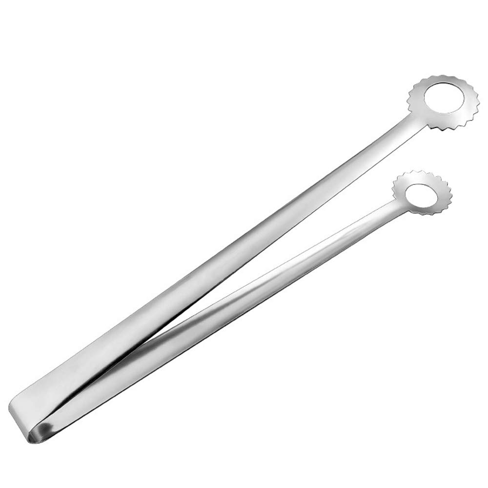 GXML 12in Stainless Steel Kitchen Tongs - Heavy Duty Cooking Tongs for Grilling, Flipping Thick Steaks, Serving Salad, and Handling Fish - Perfect for BBQ, Camping, and Everyday Kitchen Use