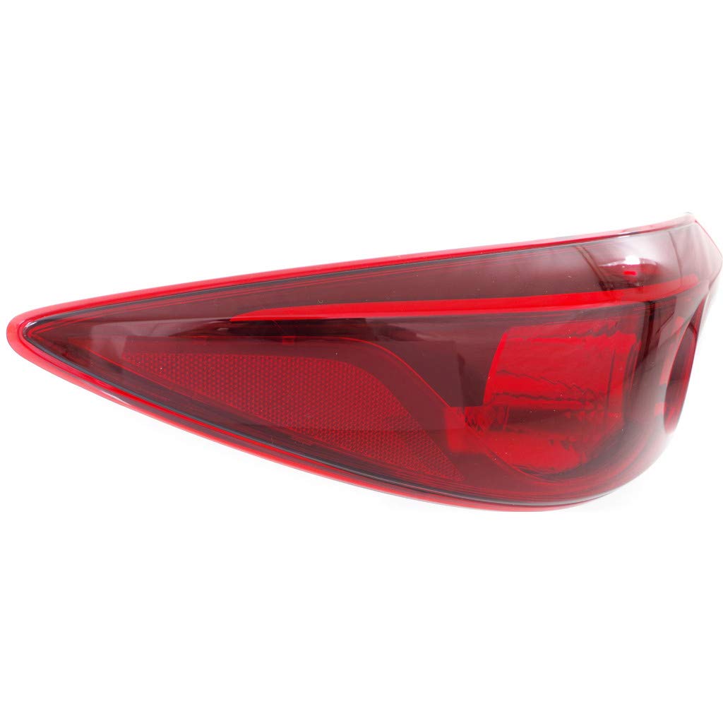 2014-2018 Mazda 3 Tail Light Assembly - Driver Side with Bulbs (CAPA Certified MA2804117) | CarLights360 | Perfect for Night Driving & Enhanced Vehicle Safety