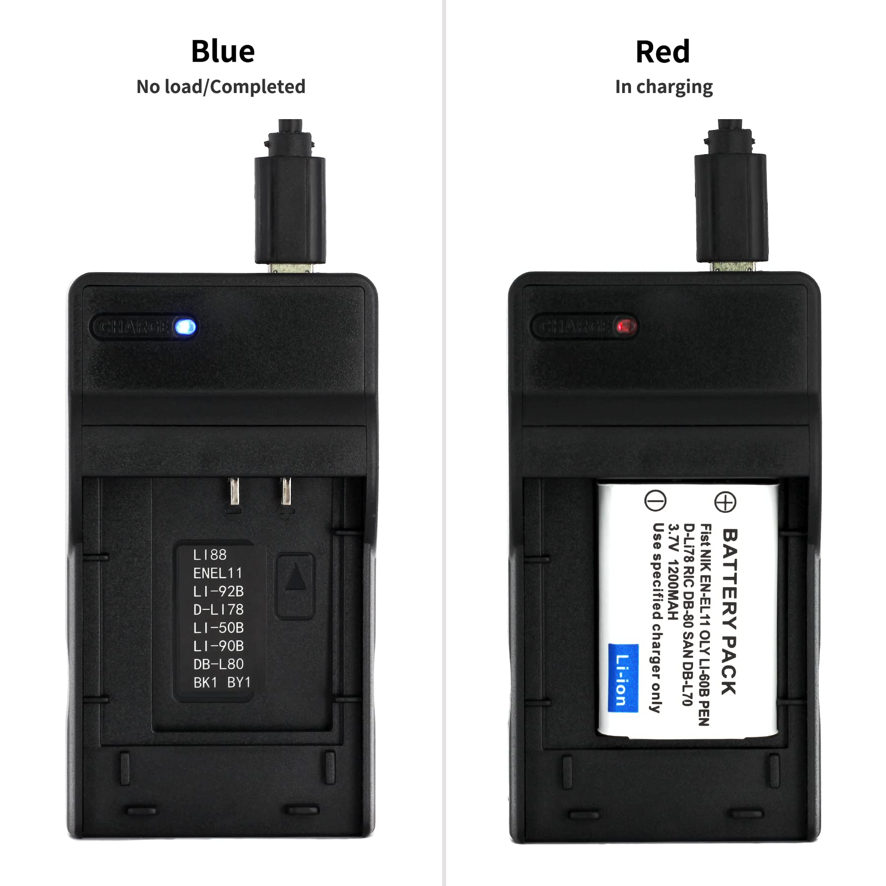 Original Title: LI-60B USB Charger for Olympus FE-370 Camera and More   Optimized Title: LI-60B USB Camera Battery Charger Compatible with Olympus FE-370, FE-360, FE-340 - Fast Charging & Portable Power Solution for Travel & Photography