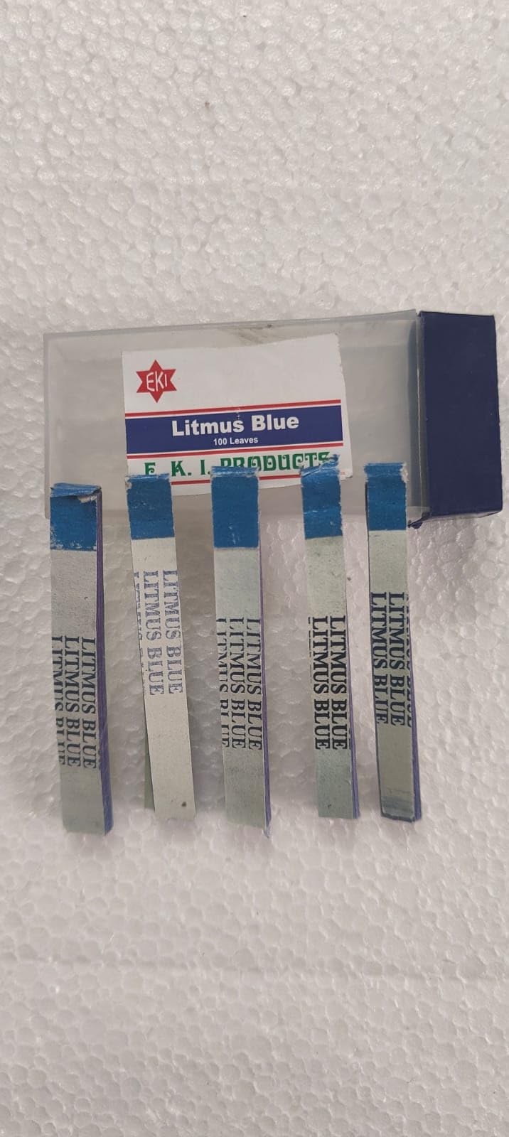 Shree Balaji Traders - 300-Piece Litmus Paper Strips Set (100 Blue, 100 Red, 100 Universal) for pH Testing of Acid & Base Solutions - Ideal for Science Experiments, Labs & Home Chemistry Projects