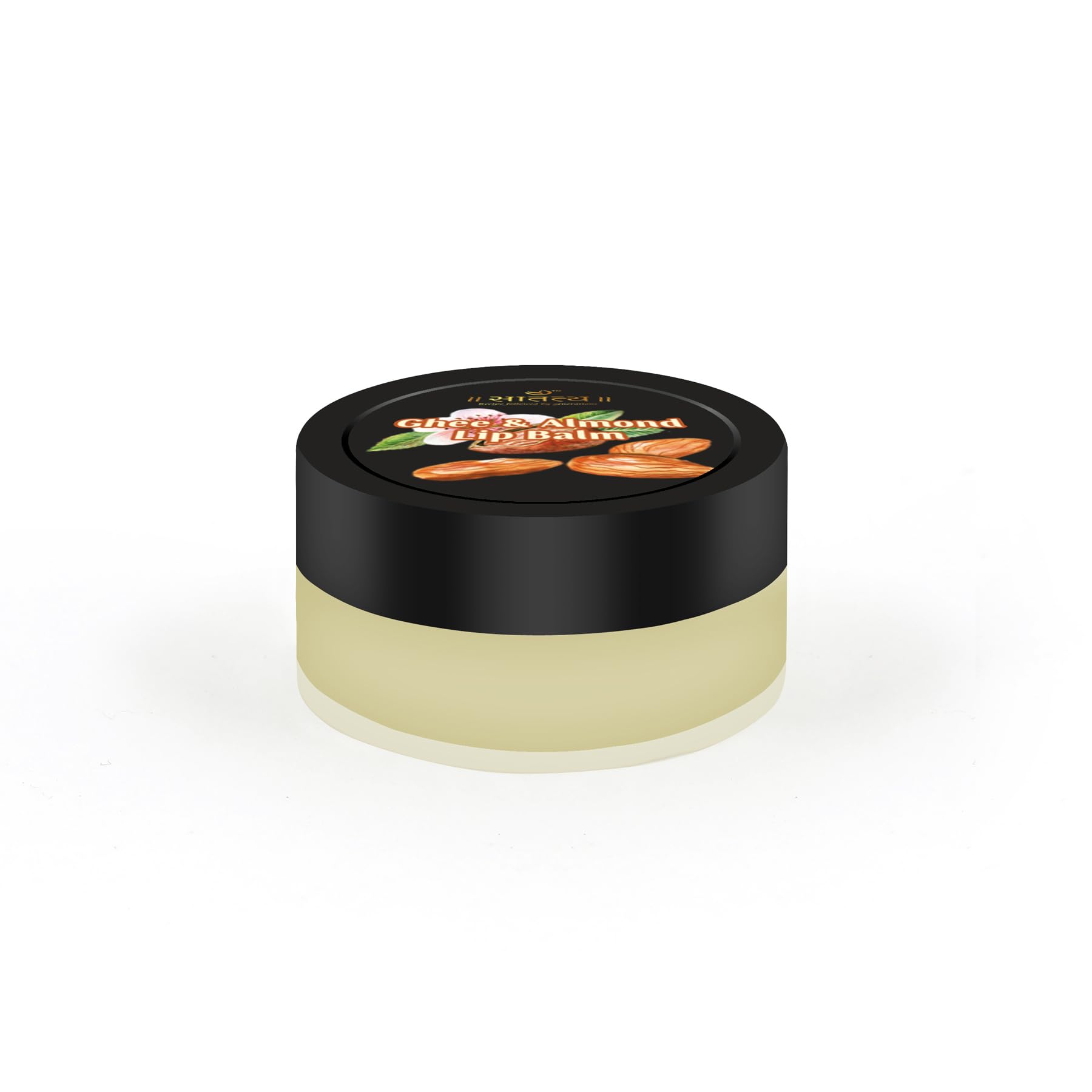 Organic Cow Ghee Lip Balm for Dry & Chapped Lips - 100% Natural Hydrating Lip Moisturizer - Perfect for Winter Care & Daily Lip Protection