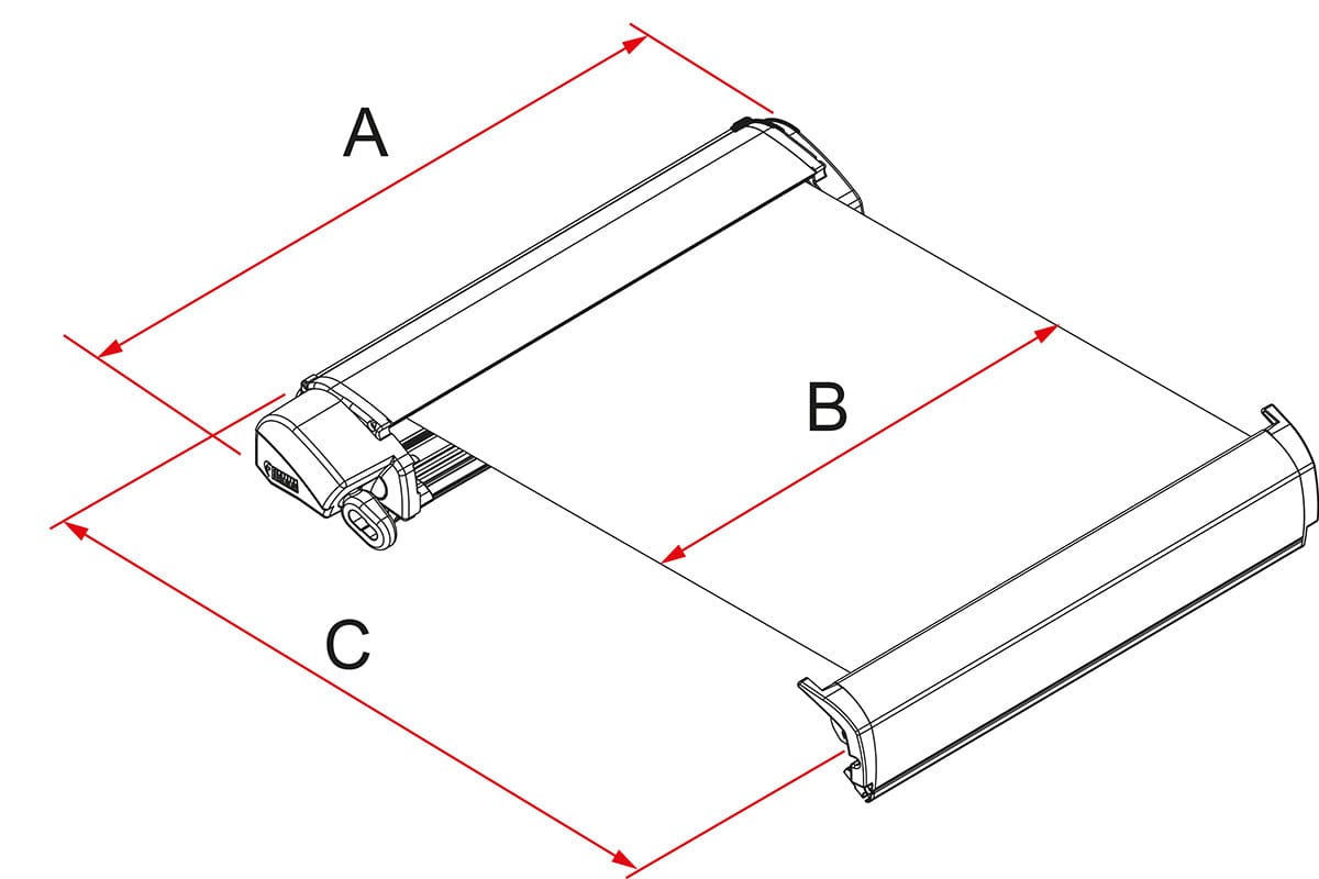 Fiamma F80S 400 RV Awning 13'2