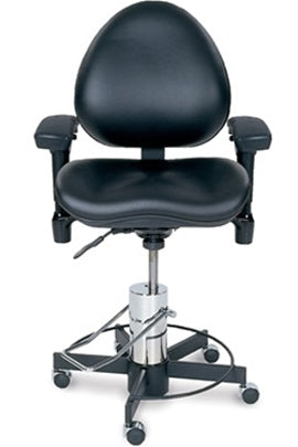 ErgoGenesis ESD Cleanroom Stool J752 B6 - Anti-Static Adjustable Chair for Electronics Lab, Medical Facility & Industrial Workspace
