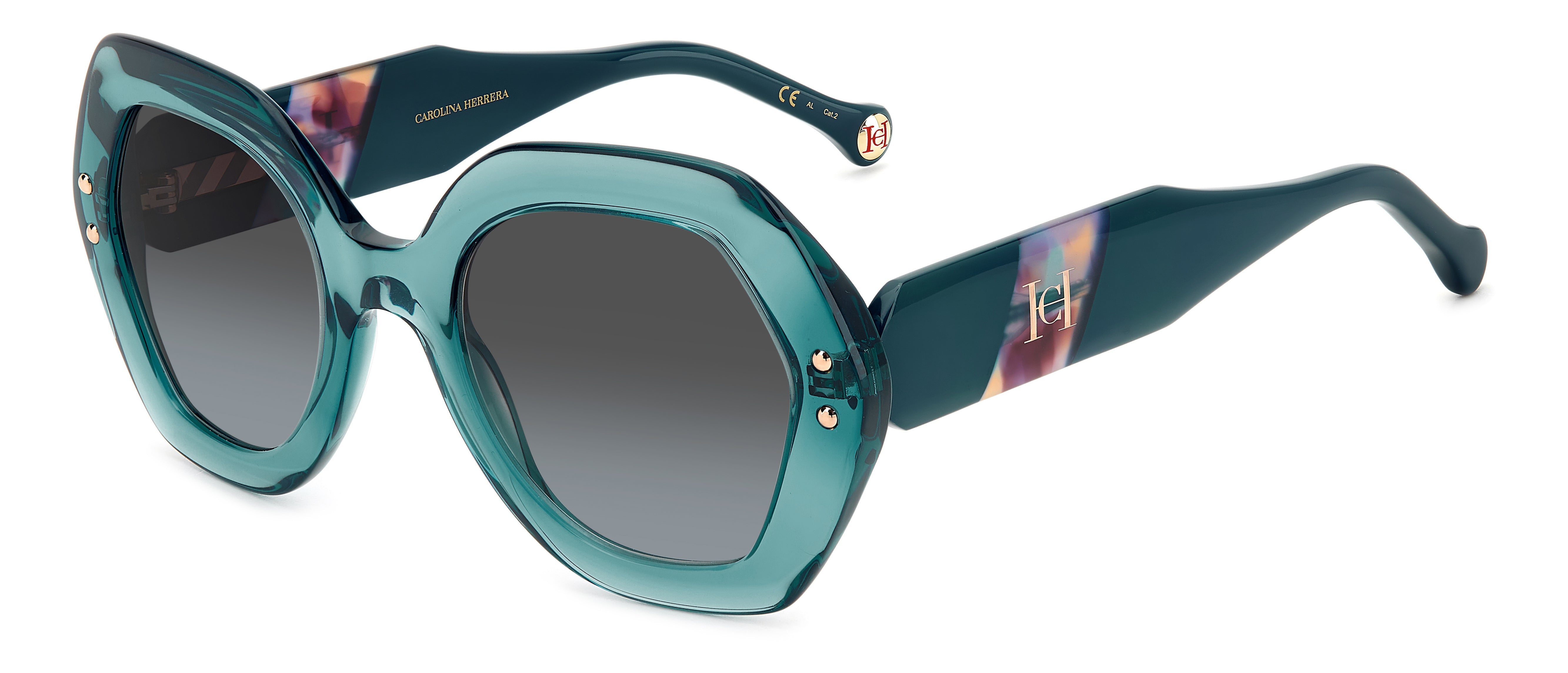 Carolina Herrera HER 0126/S Women's Designer Sunglasses - UV Protection & Polarized Lenses for Driving, Beach & Outdoor Activities