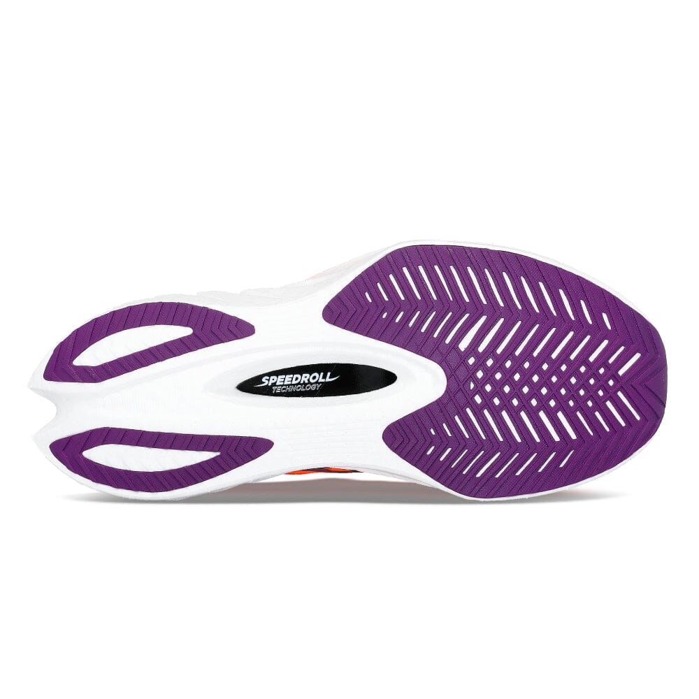 Saucony Women's Endorphin Pro 4 Running Shoes - Lightweight Carbon Fiber Racing Sneakers for Marathon & Road Racing - Perfect for Long Distance Training & Competitive Running