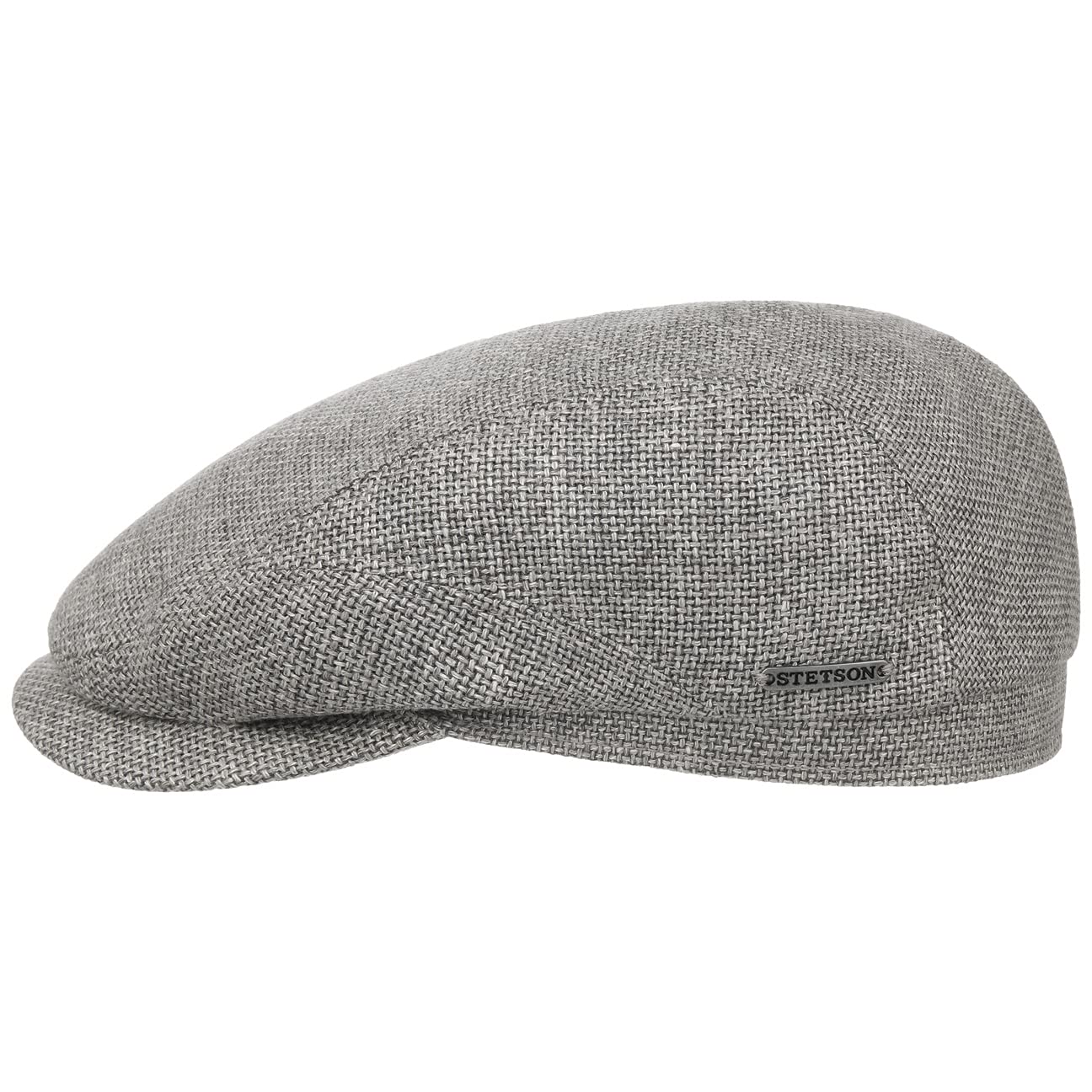 Stetson Taleco Wool Flat Cap for Men with Linen Lining - Premium EU-Made Winter Hat for Outdoor Activities & Casual Wear