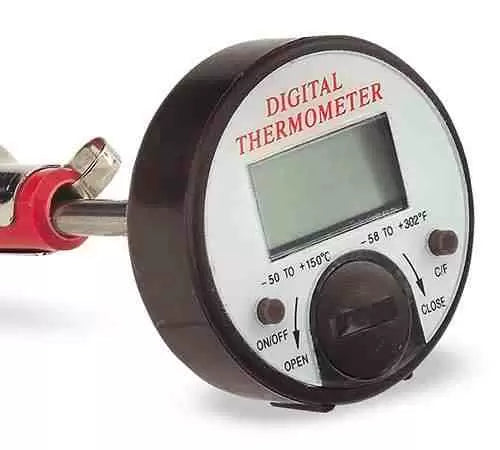Digital HVAC Thermometer 2795 - Accurate Temperature and Humidity Meter for HVAC Professionals | Ideal for HVAC System Diagnosis, Air Duct Testing, and Indoor Climate Monitoring