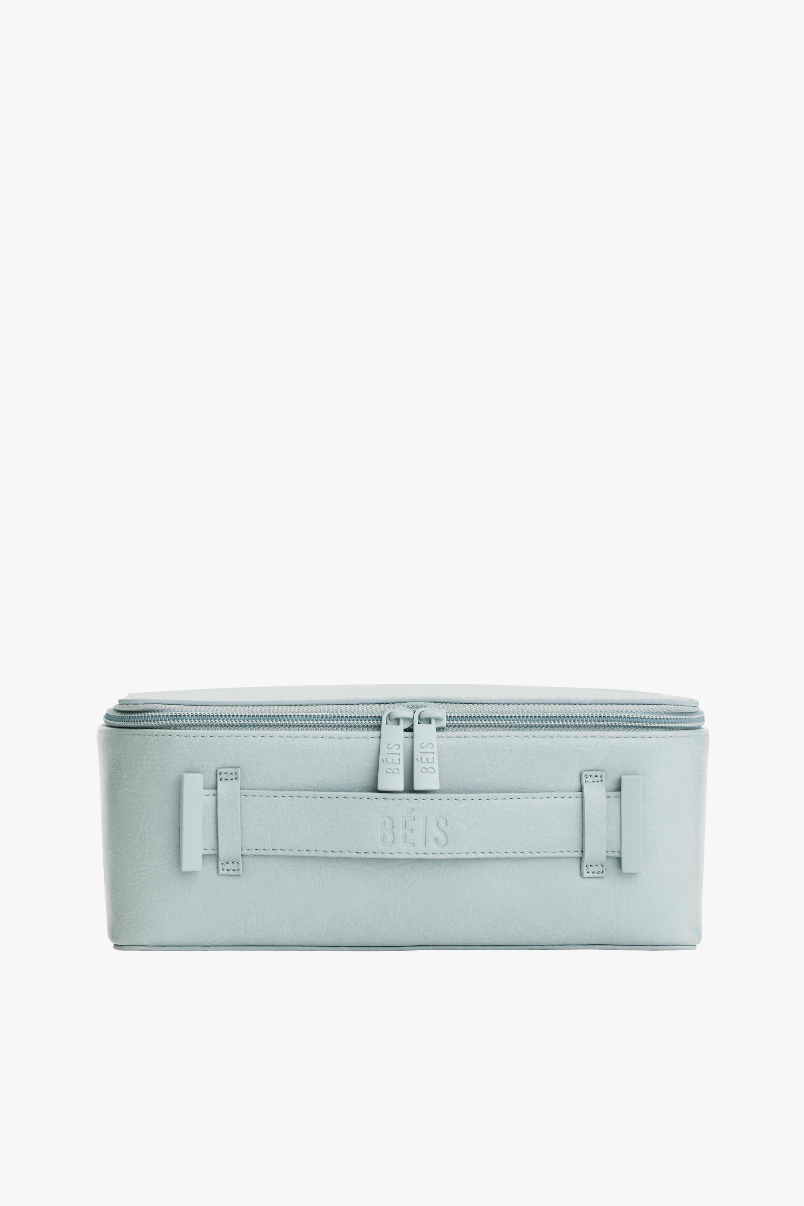 Premium Slate Gray Cosmetic Makeup Travel Case - Perfect for Organizing Makeup Brushes, Lipsticks & Skincare Essentials On-The-Go