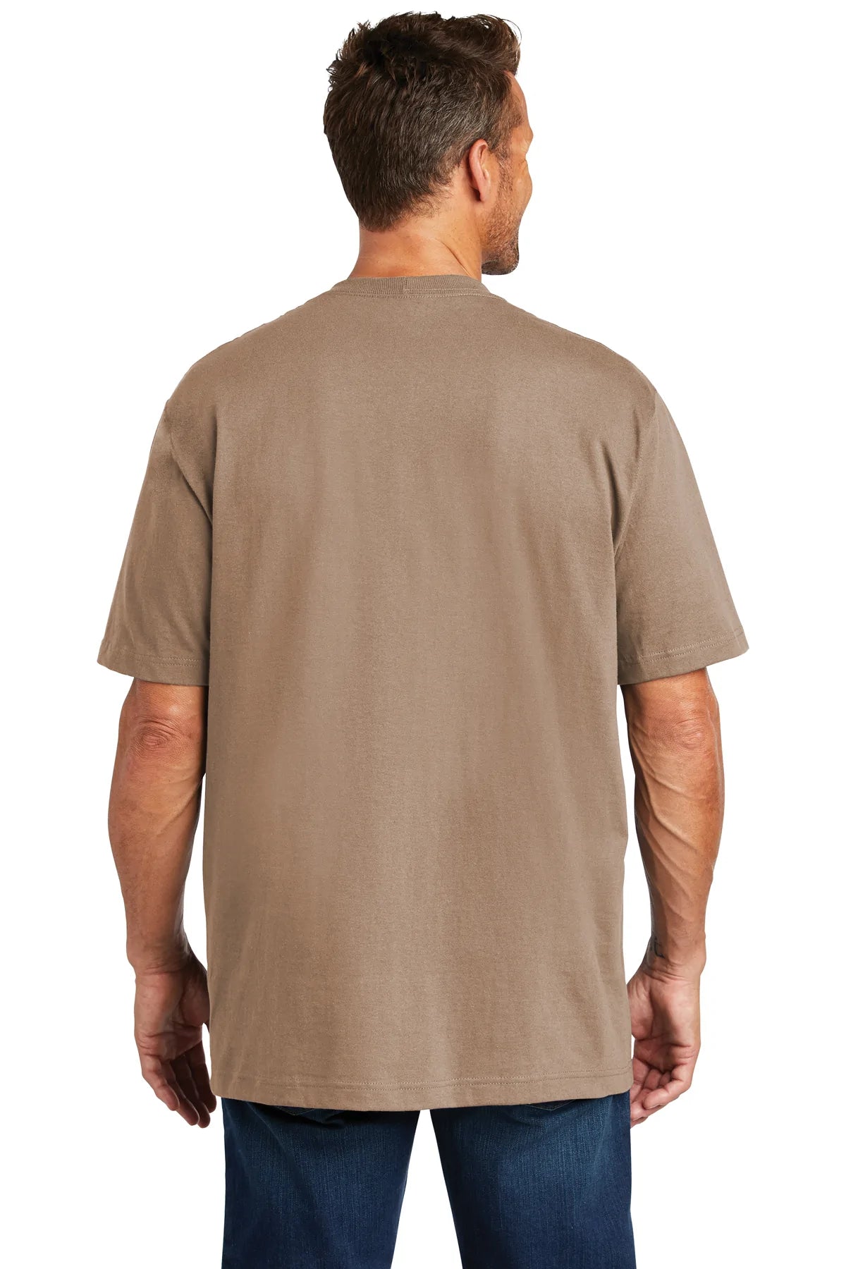 Carhartt Workwear Custom Pocket T-Shirts for Men - Durable Desert Work Shirts for Construction, Landscaping & Outdoor Jobs