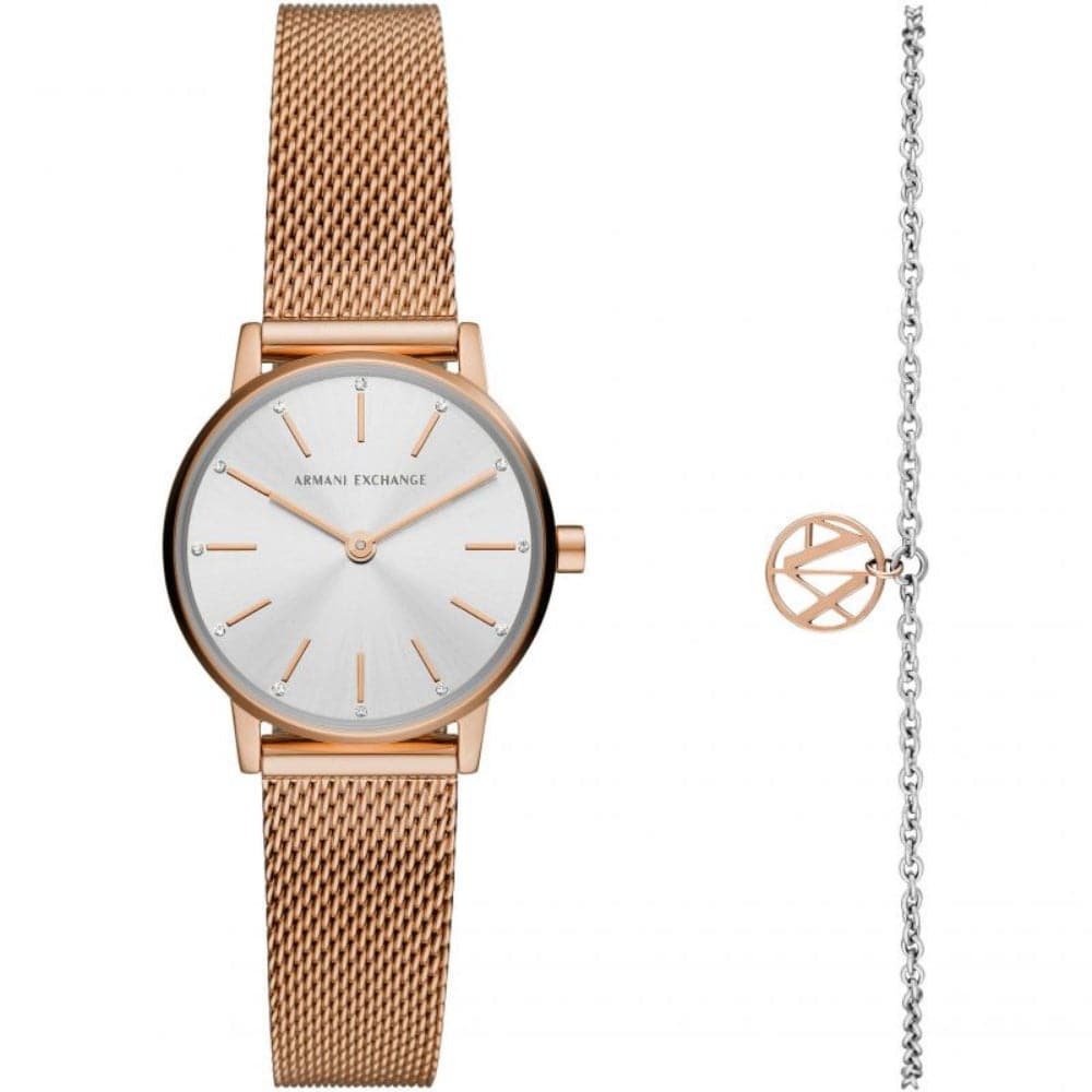 ARMANI EXCHANGE AX7121 Women's Stainless Steel Watch - Elegant Fashion Timepiece for Everyday Wear & Special Occasions