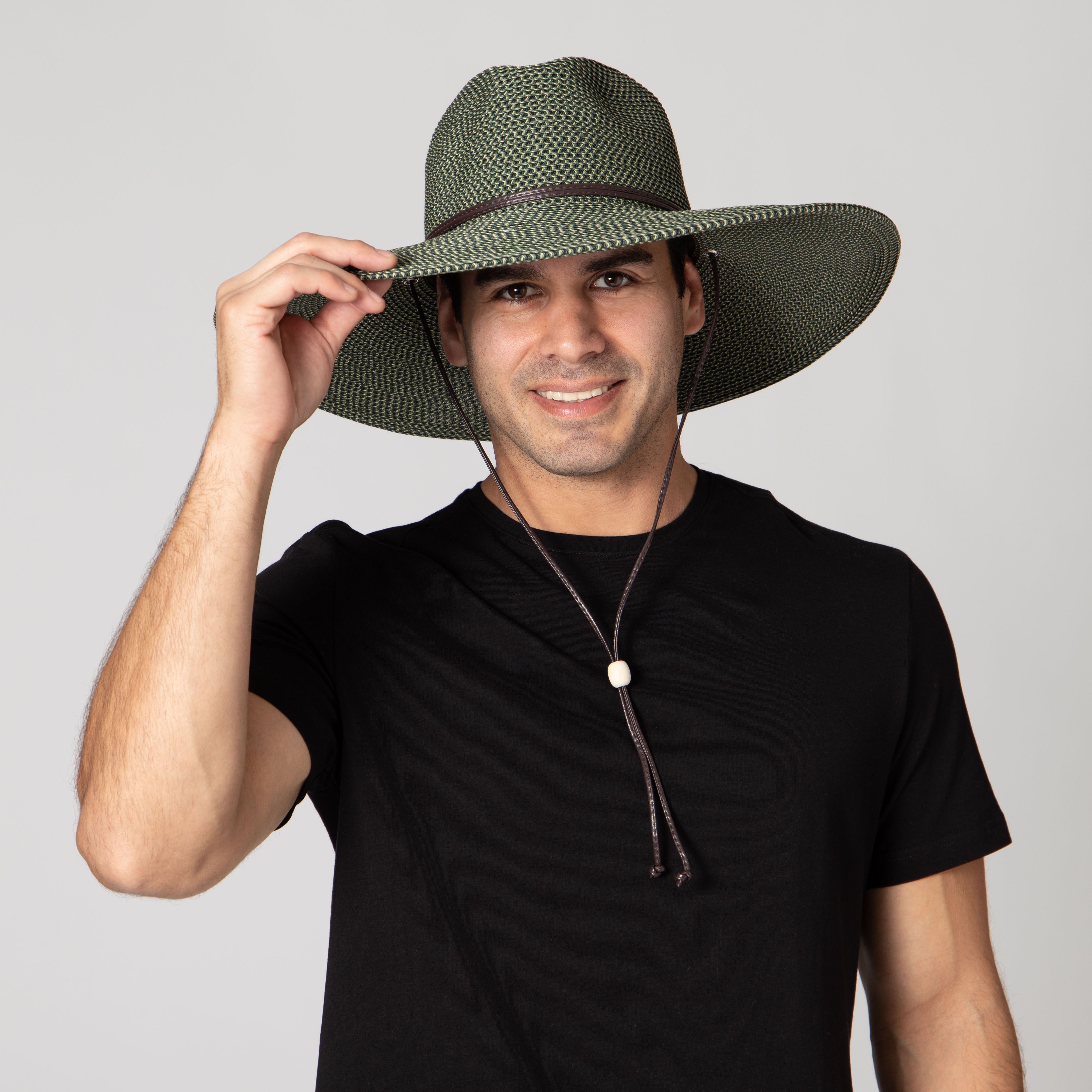 San Diego Hat Co. UPF50 Sun Hat with Chin Cord - Wide Brim Sun Protection for Women & Men - Perfect for Beach, Gardening, and Outdoor Activities