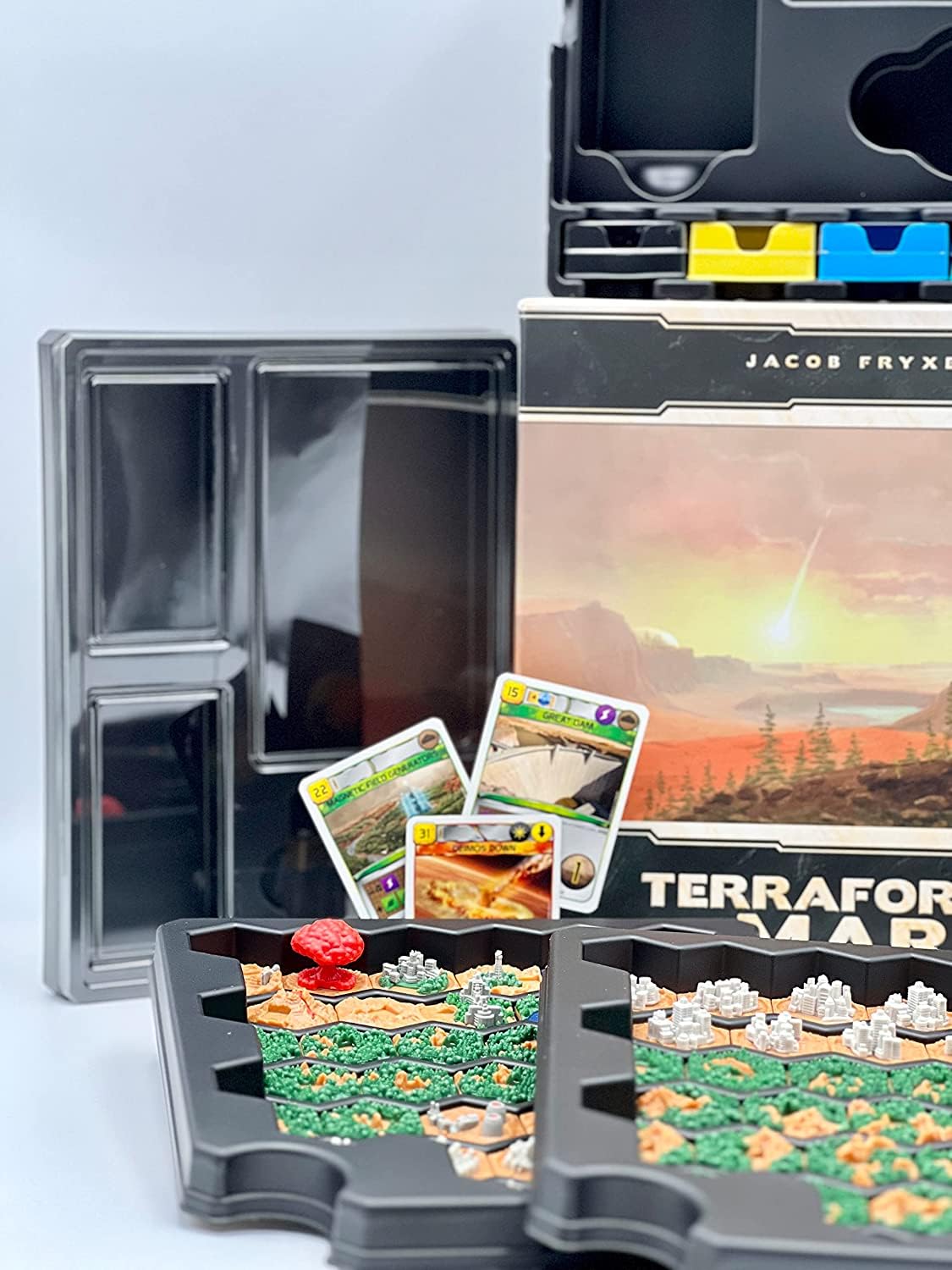 Terraforming Mars Big Box by Stronghold Games - Premium Storage Solution for Board Game Expansion & Accessories | Perfect for Game Nights & Collector's Display