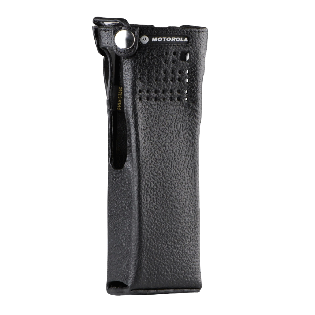 Motorola PMLN5326 Durable Carry Case for Two-Way Radios - Perfect for Outdoor Adventures, Construction Sites & Emergency Communication