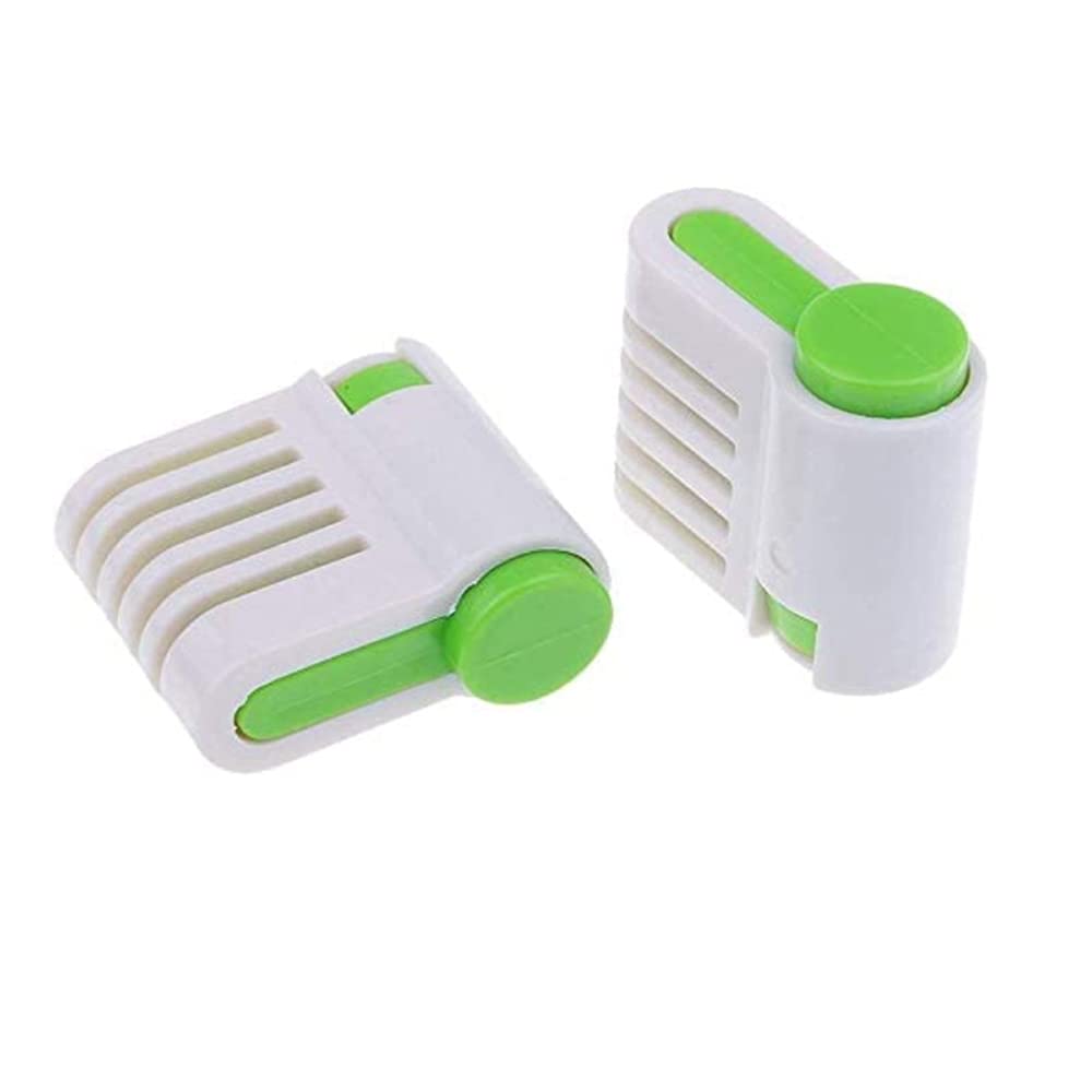 2PCS Cake Cutting Slicer - Professional Layer Cake Divider Tool for Even Slices, Bread Splitter for Baking, Cake Decorating & Pastry Making - Perfect for Home Bakers & Professional Chefs