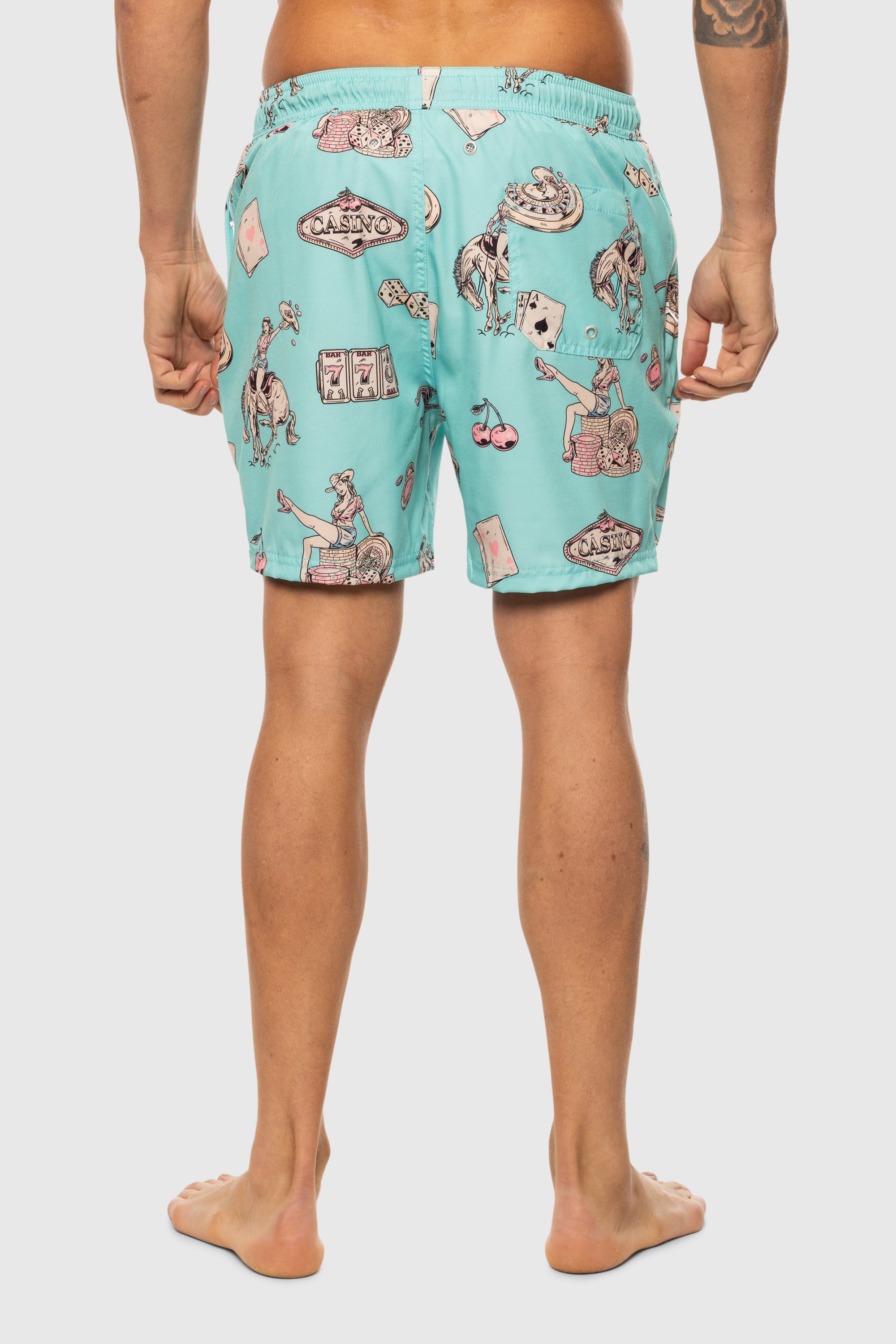Men's Quick-Dry Swim Shorts 21 - Comfortable & Stylish Beachwear for Swimming, Surfing & Summer Activities