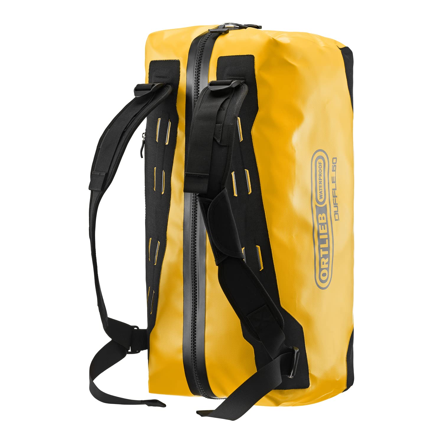 ORTLIEB Waterproof Duffel Bag - Sun Yellow, 40L Travel Duffle Bag for Outdoor Adventures, Gym, Camping & Hiking - Lightweight & Durable Carry-On Luggage