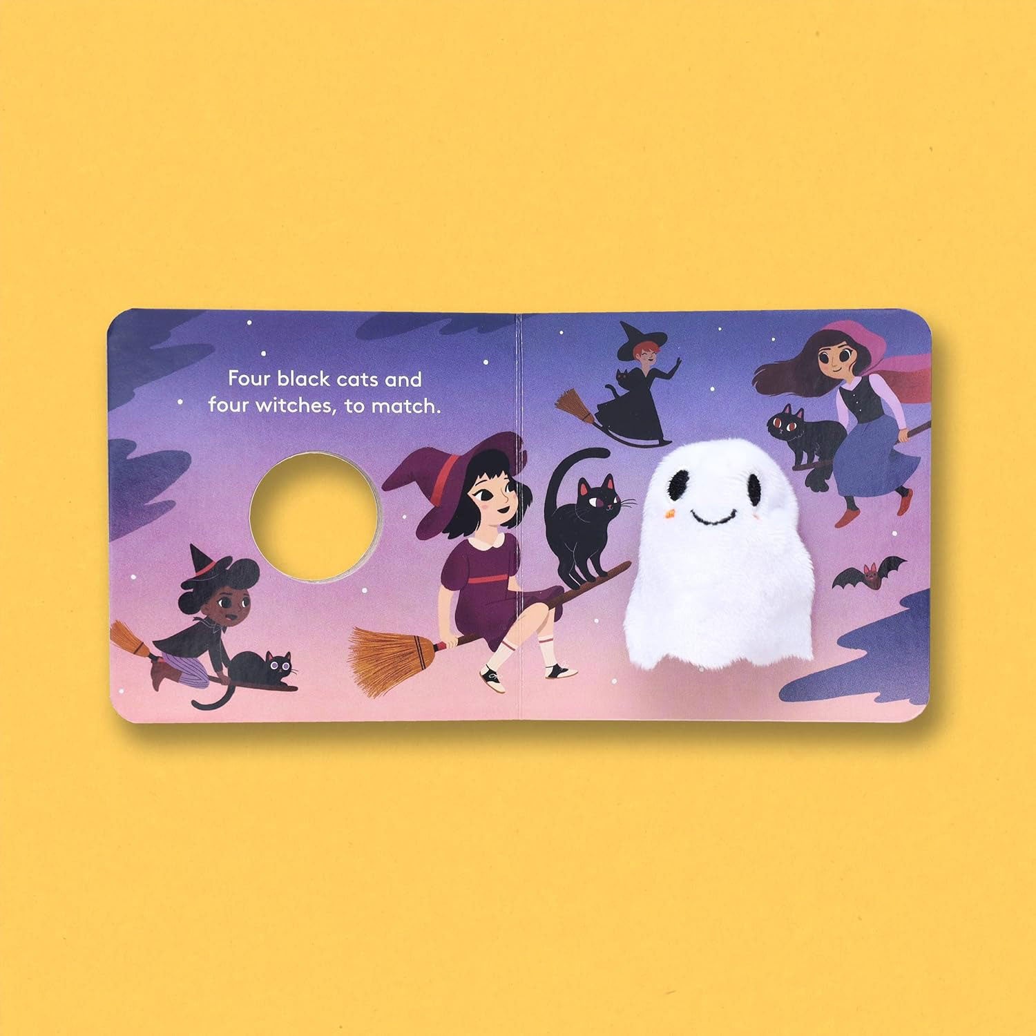 Little Ghostie Finger Puppet Board Book - Interactive Halloween Storytime Fun for Toddlers & Kids