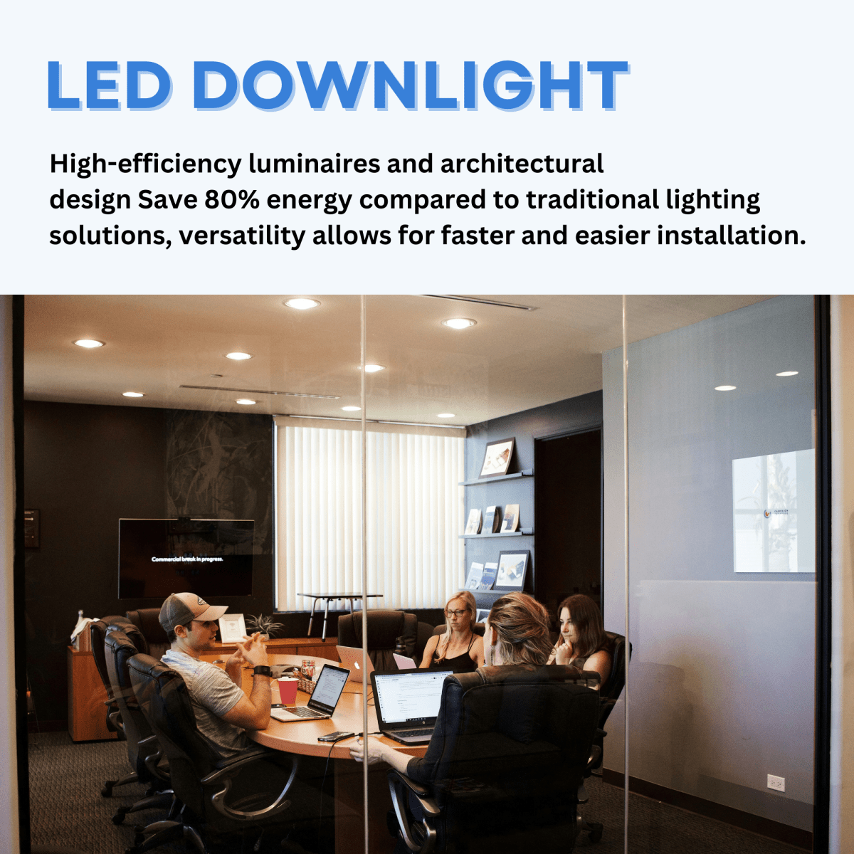 12W 6 Inch Ultra Thin LED Recessed Ceiling Light - 900LM, Dimmable Downlight with Junction Box, Damp Rated, ETL & Energy Star Certified - Perfect for Kitchens, Bathrooms & Living Rooms