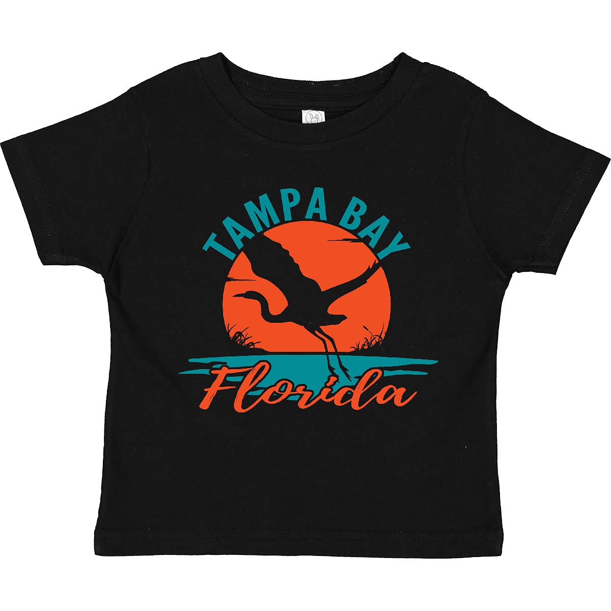Inktastic Tampa Bay Florida Vacation Trip Toddler T-Shirt - Cute Graphic Tee for Boys & Girls - Soft Cotton Travel Shirt for Beach Trips & Family Holidays