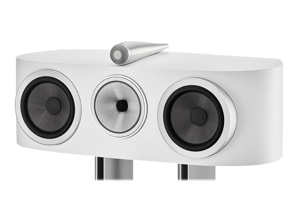 Bowers & Wilkins HTM82 D4 Premium Center Channel Speaker - High-Fidelity Home Theater Audio for Movies, Music & Gaming