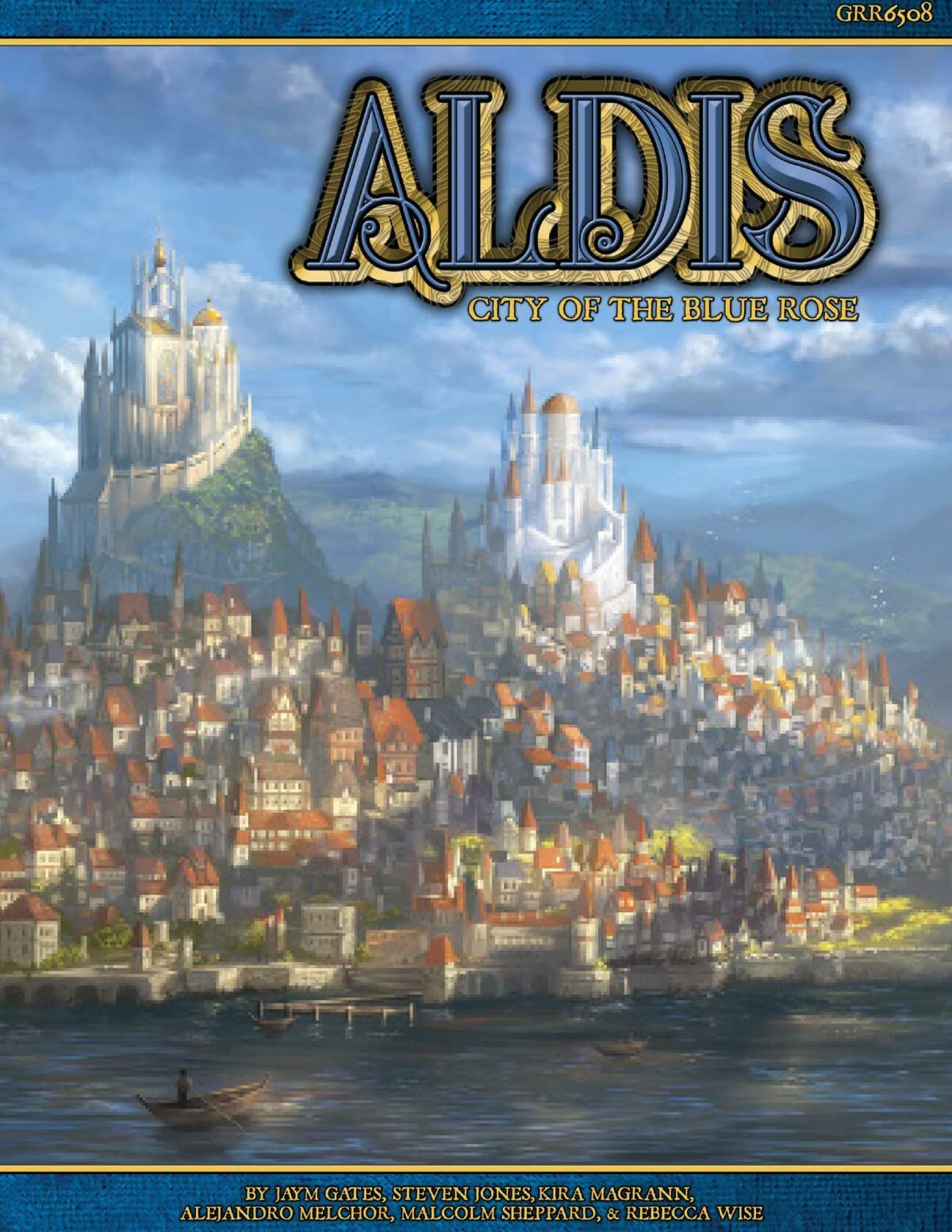 Blue Rose RPG: Aldis City of the Blue Rose Source Book - Fantasy Tabletop Roleplaying Game for Romantic Fantasy Adventures