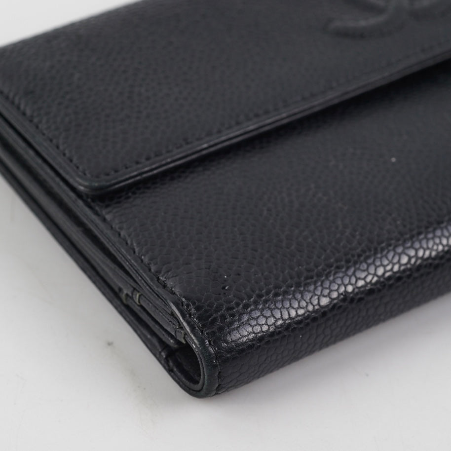 Chanel Timeless Classic Continental Wallet Black | Luxury Leather Purse for Women | Perfect for Everyday Use & Special Occasions