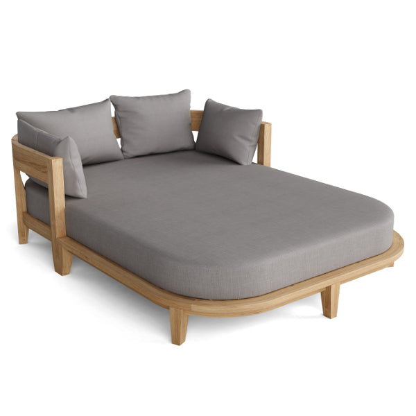 Anderson Teak Coronado Daybed DS 310 - Premium Outdoor Patio Lounge Bed for Poolside, Garden & Backyard Relaxation