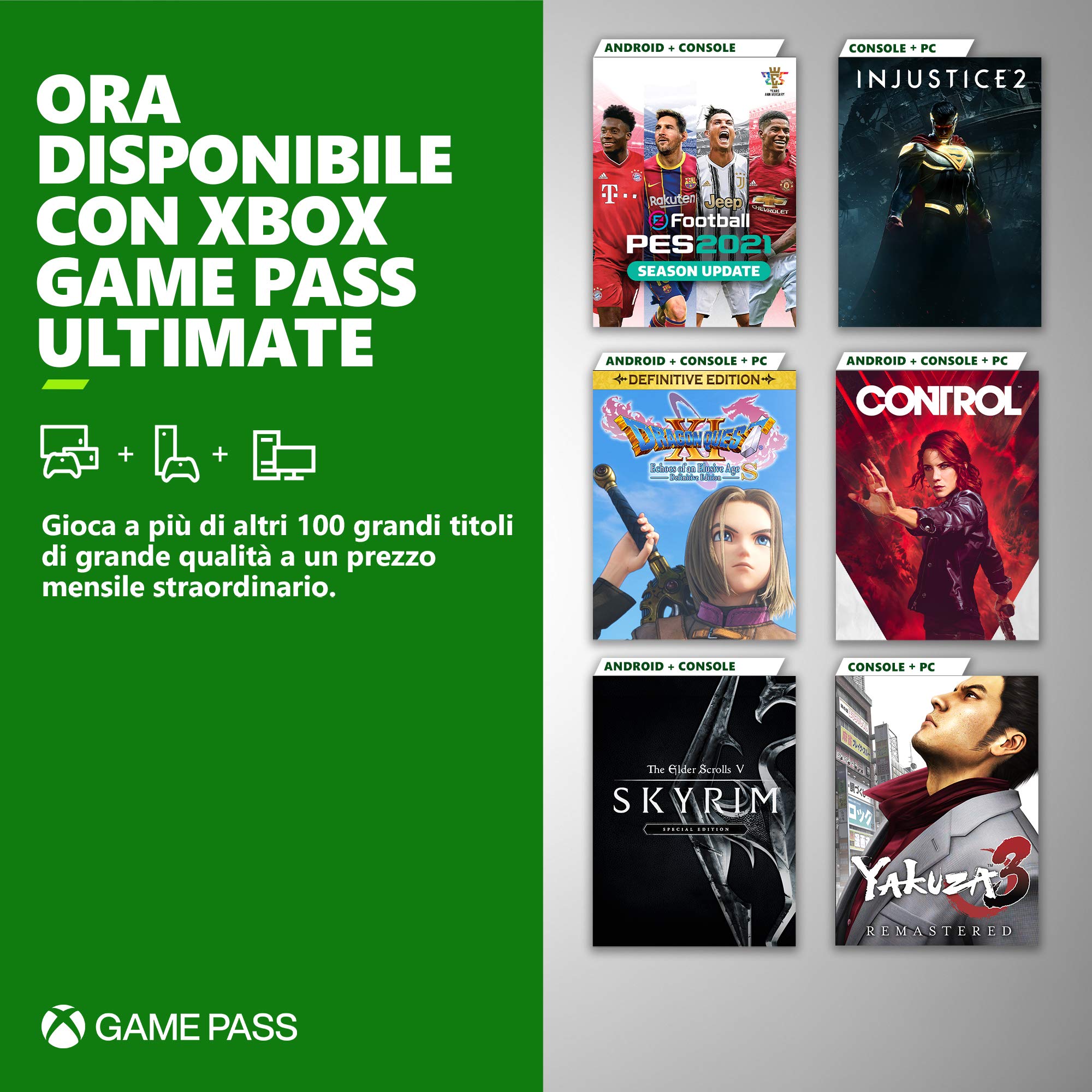 Call of Duty: Black Ops Cold War for Xbox One & PC | Xbox Game Pass Ultimate 1 Month Subscription - Digital Download Code | First-Person Shooter Game for Online Multiplayer & Campaign Mode